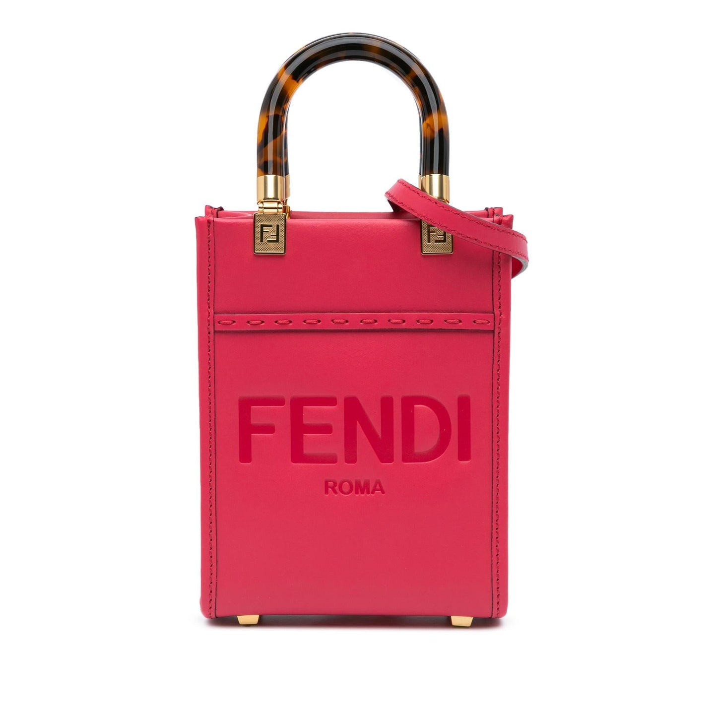Fendi Sunshine Shopper Tote Mini Tote Bag Shopper Tote 1