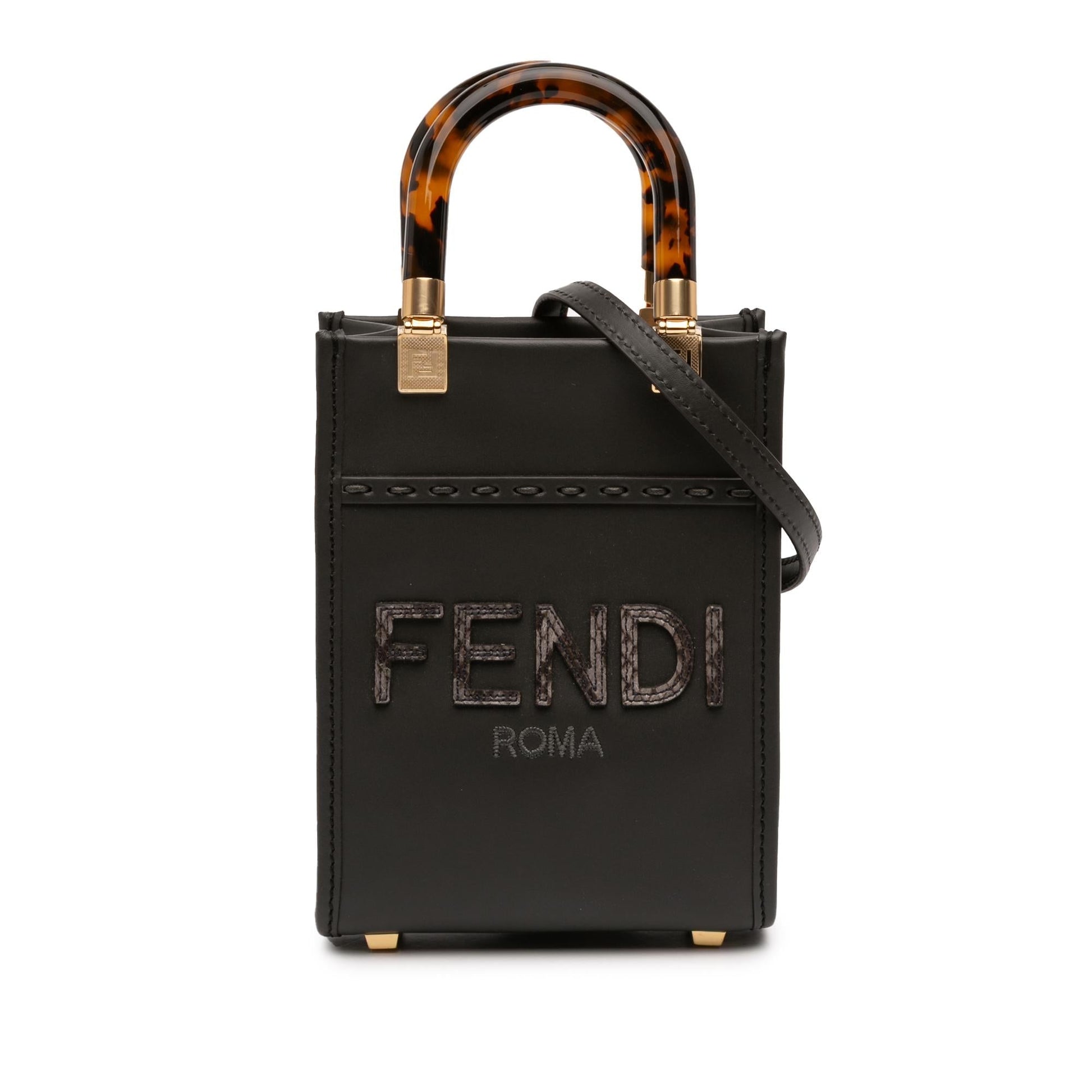 Fendi Sunshine Shopper Tote Mini Tote Bag