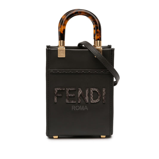 Fendi Sunshine Shopper Tote Mini Tote Bag