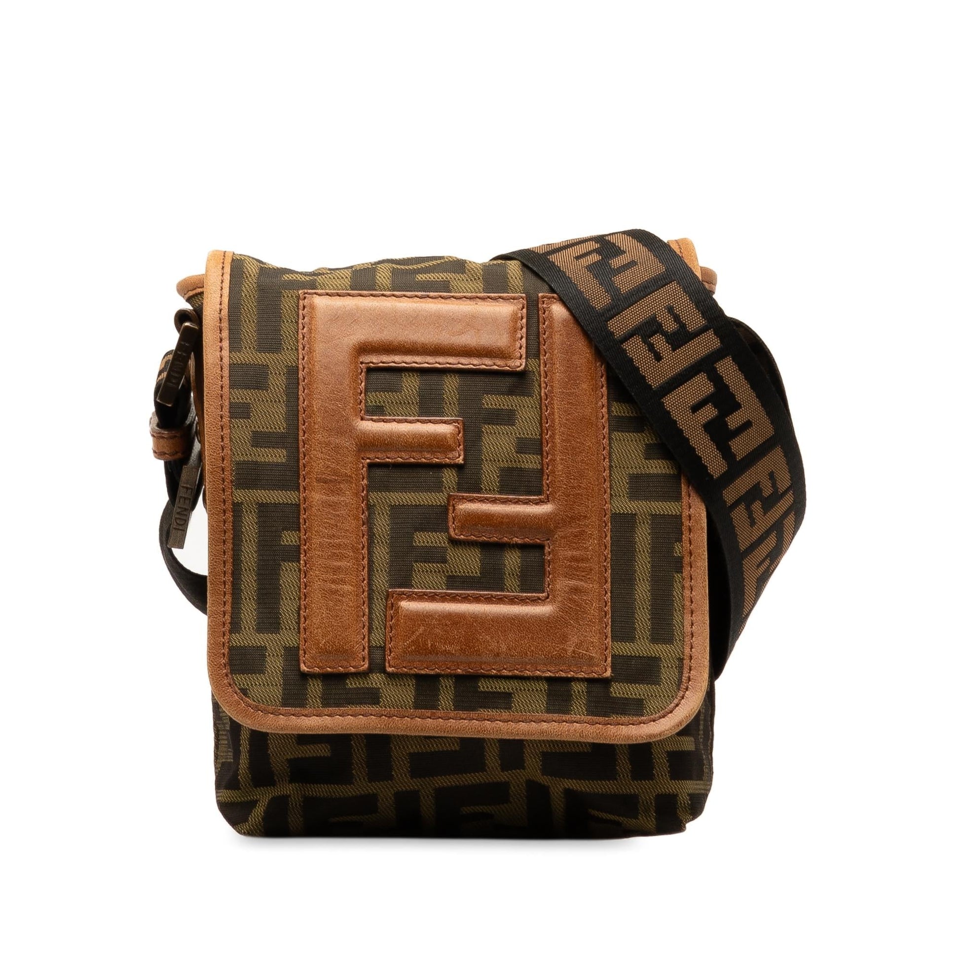Fendi Zucca Crossbody Shg Yhkxmq Mini Crossbody Bag