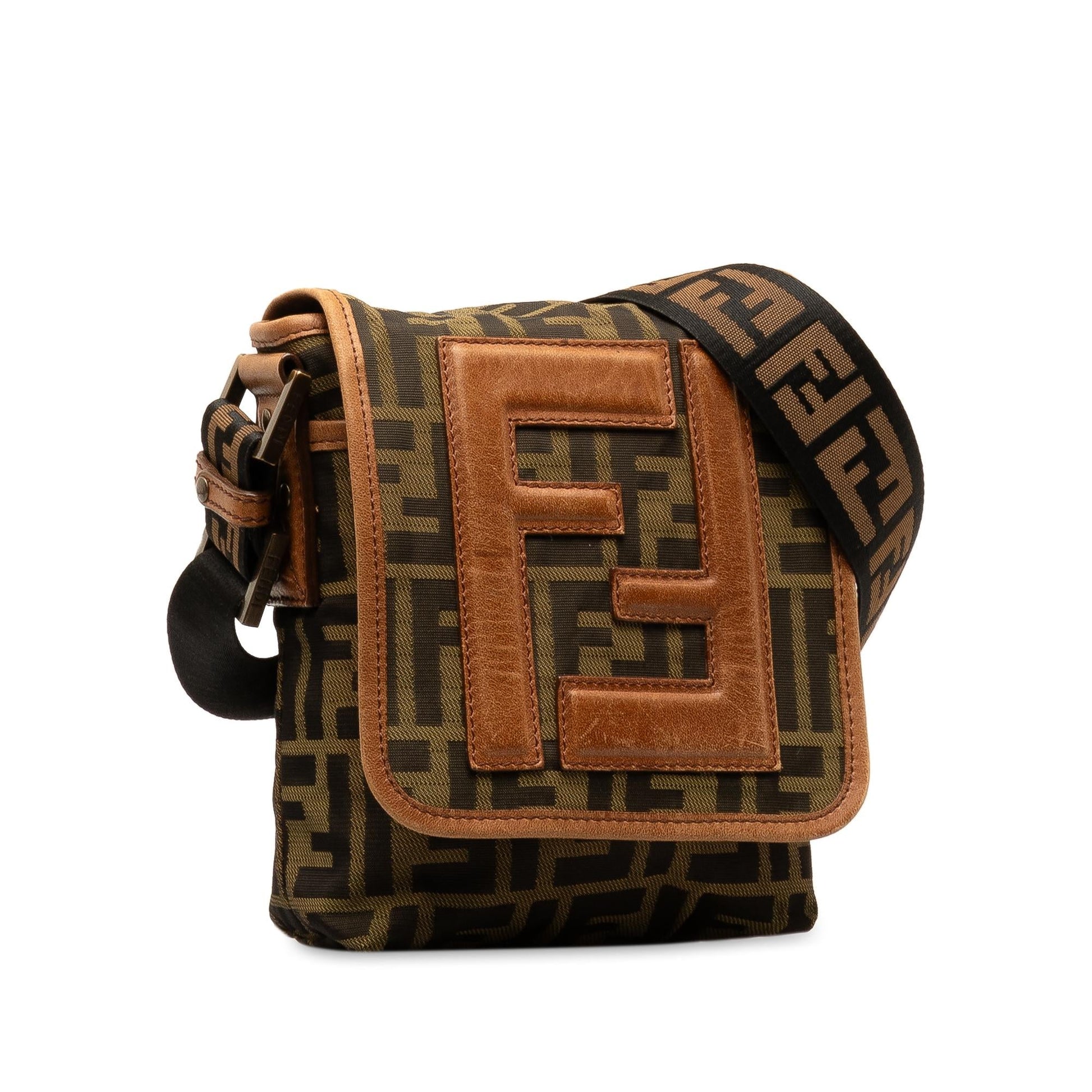 Fendi Zucca Crossbody Shg Yhkxmq Mini Crossbody Bag