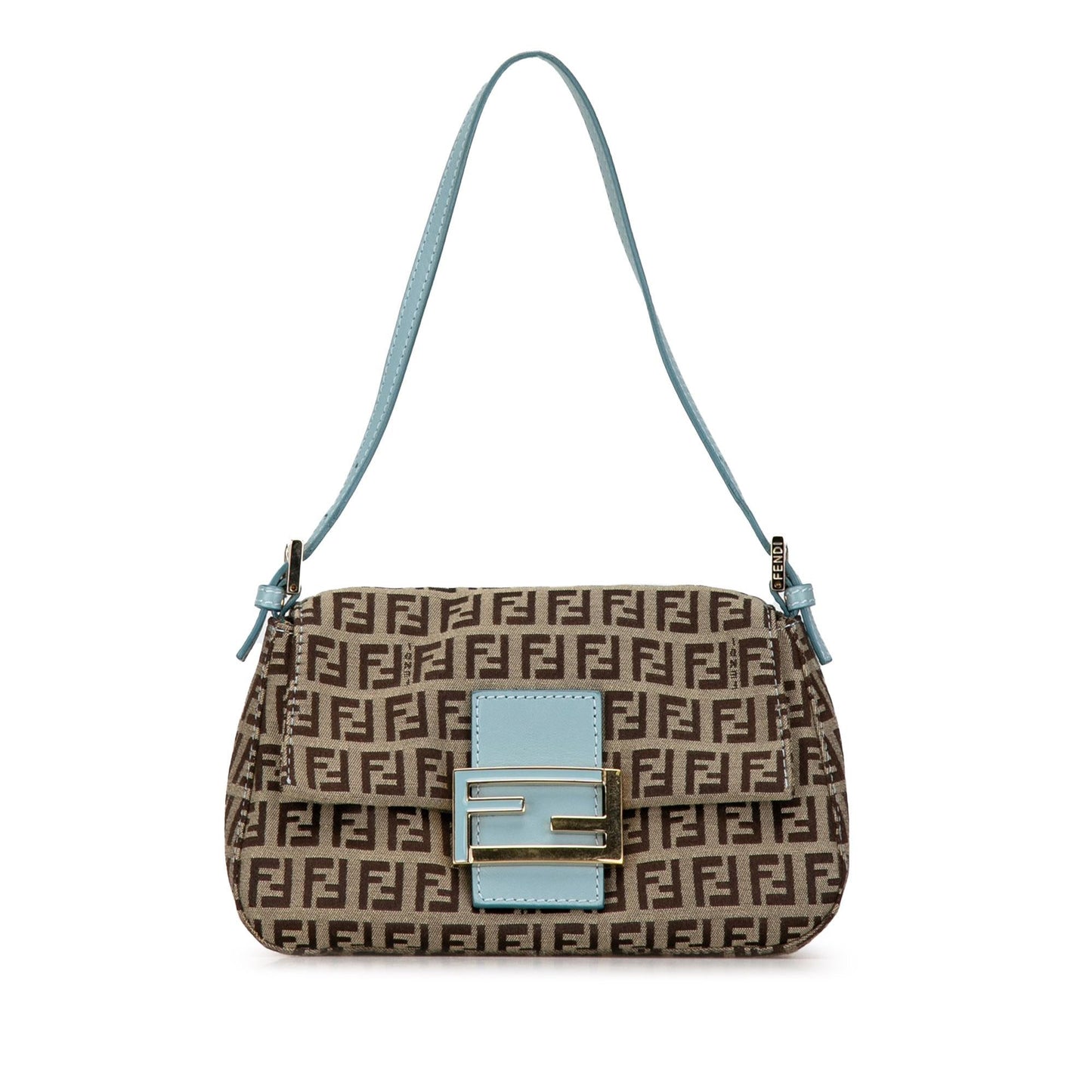 Fendi Zucchino Mamma Forever Shg Yimjli Shoulder Bag Canvas Mini