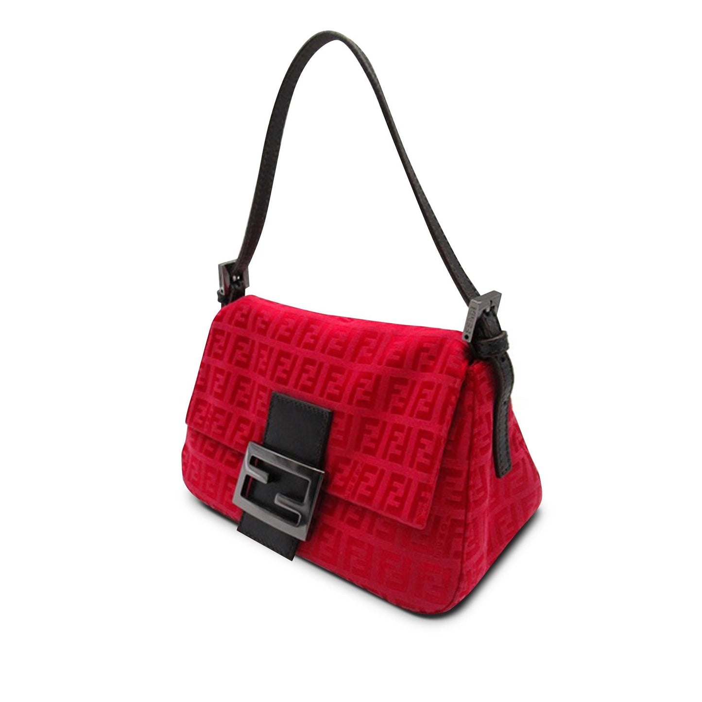 Fendi Zucchino Mamma Shoulder Bag Shg Huhjv9 Canvas Mini