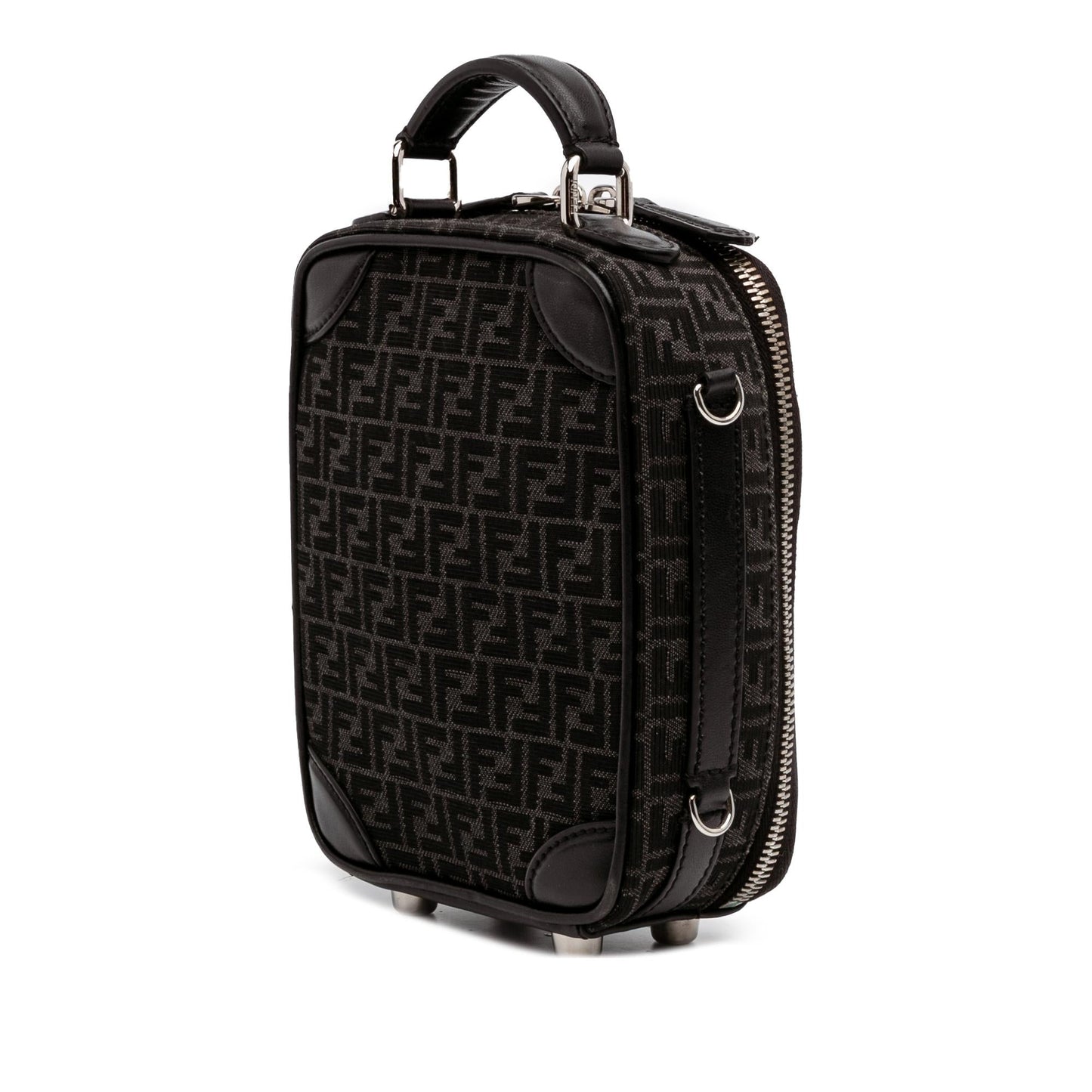 Fendi Zucchino Recycled Jacquard Trolley Satchel Mini Satchel Bag