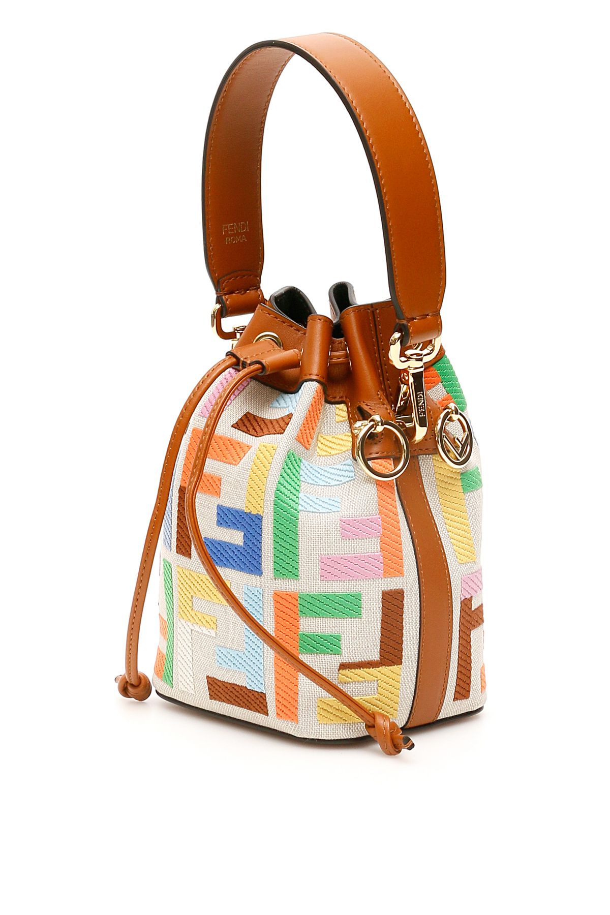 Fendi Mon Tresor Ff Bag Bucket Bucket Bag