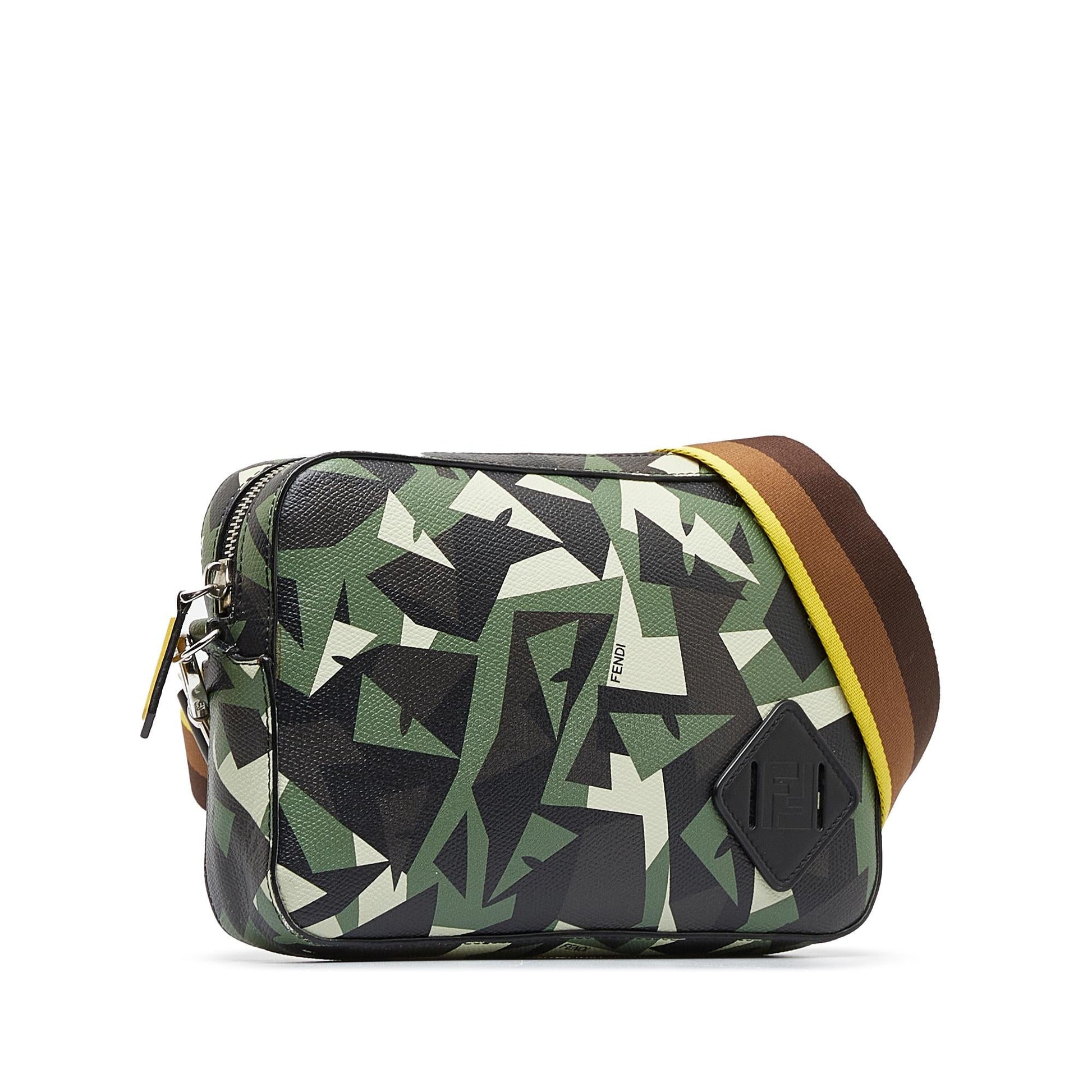 Fendi Monster Eyes Camouflage Camera Bag Shg B1Kk6C Crossbody Bag