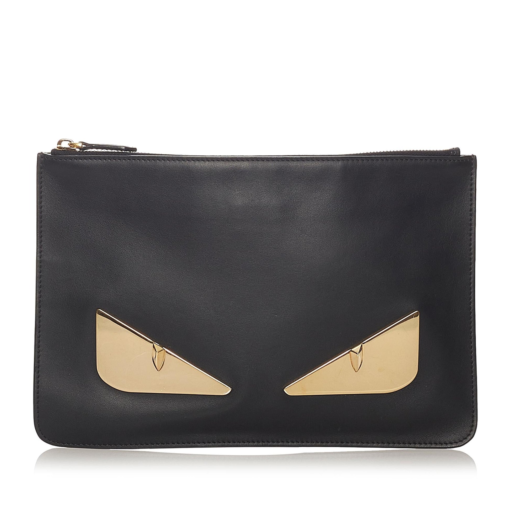 Fendi Monster Clutch Bag Shg Leather Bag Shg 27468
