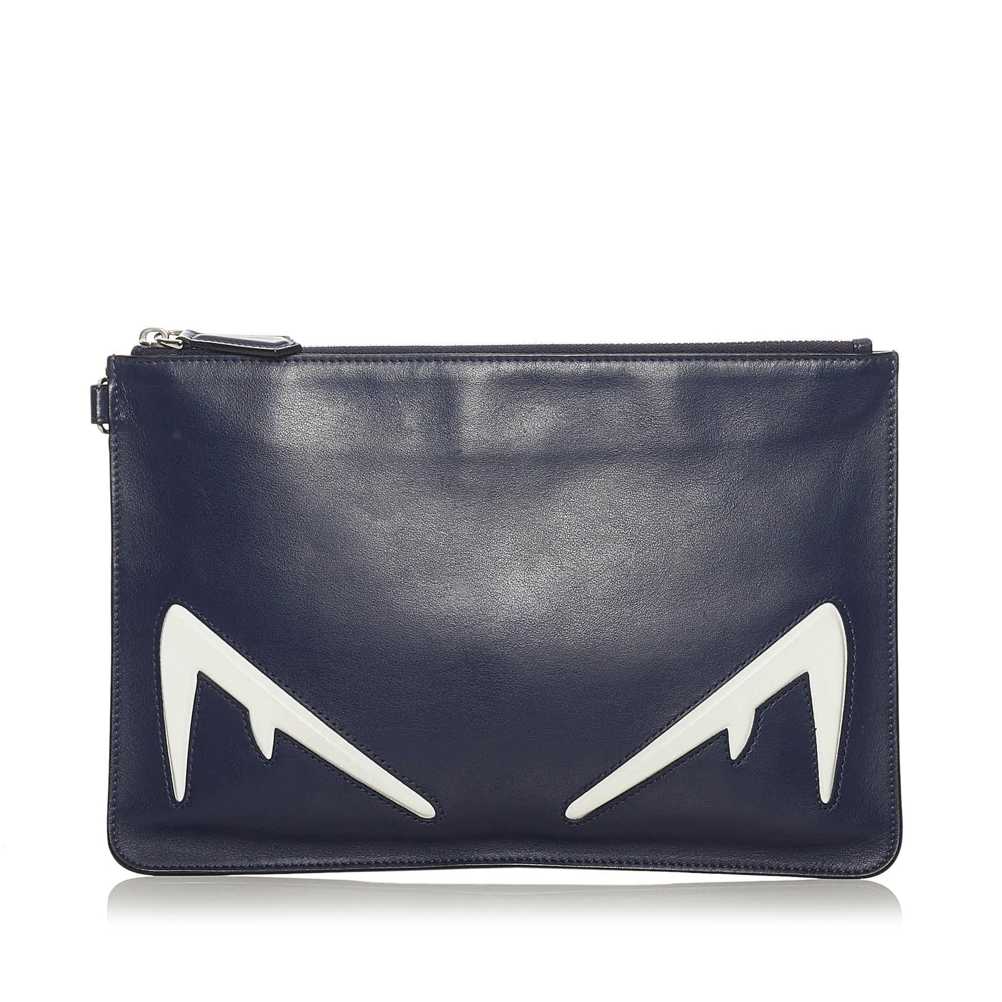 Fendi Monster Clutch Bag Shg Leather Bag Shg 28772