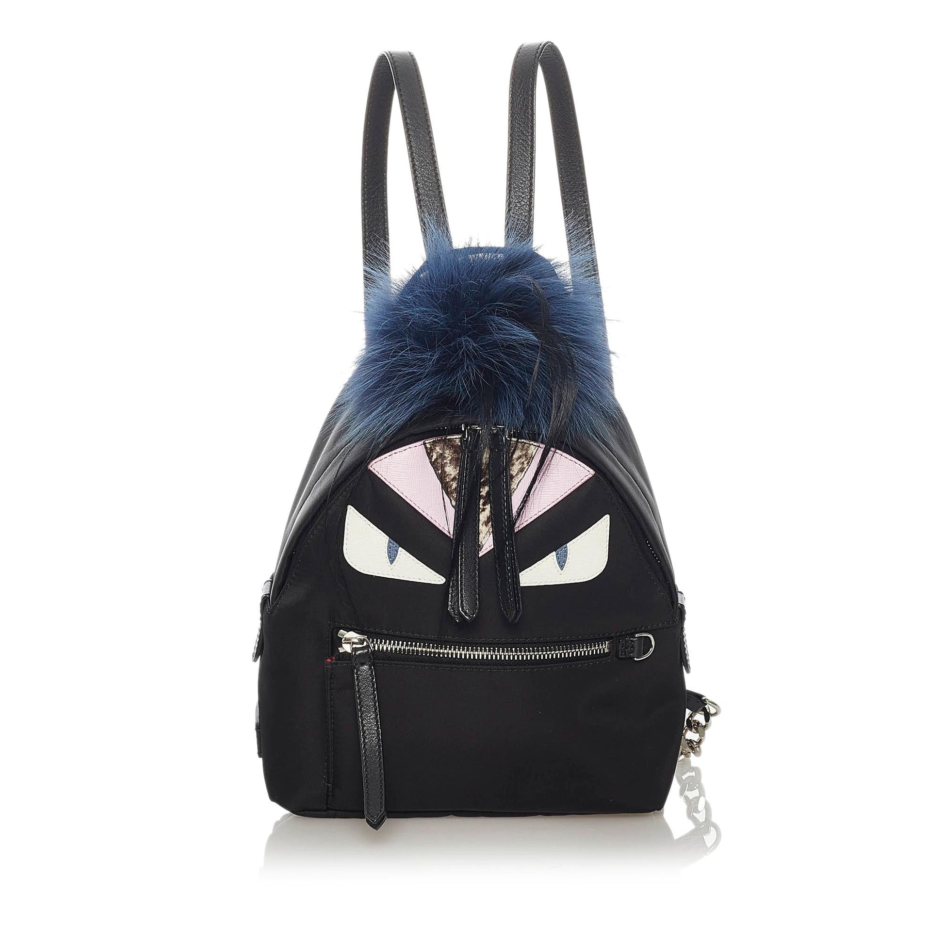 Fendi Monster Backpack Shg Nylon