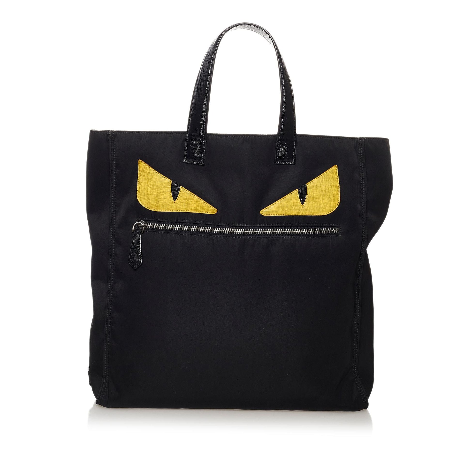 Fendi Monster Tote Bag Shg Nylon Bag Shg 32640