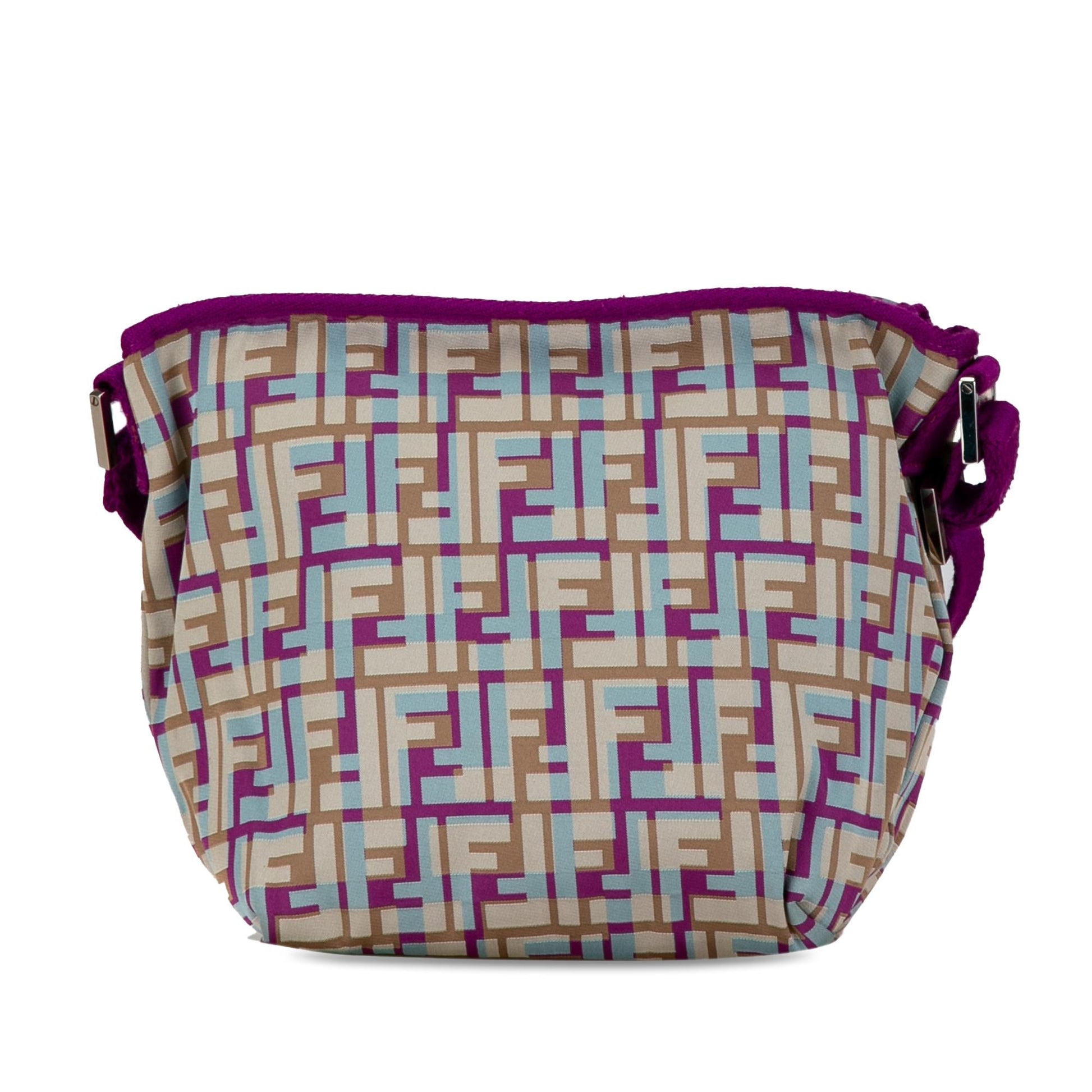 Fendi Zucca Crossbody Shg 5Mqtj2 Nylon Multicolor Crossbody Bag