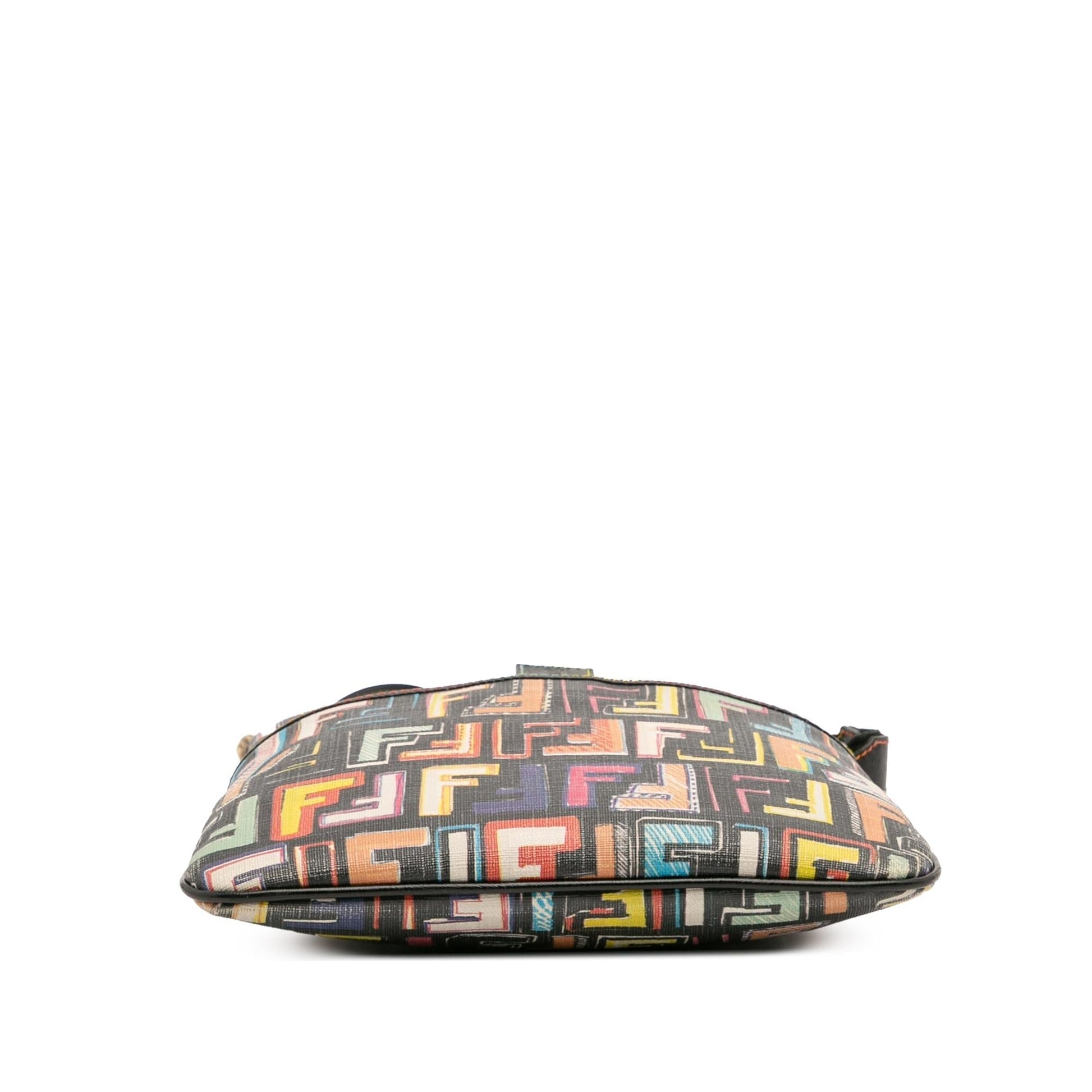 Fendi Zucca Spalmati Forever Crossbody Multicolor Crossbody Bag
