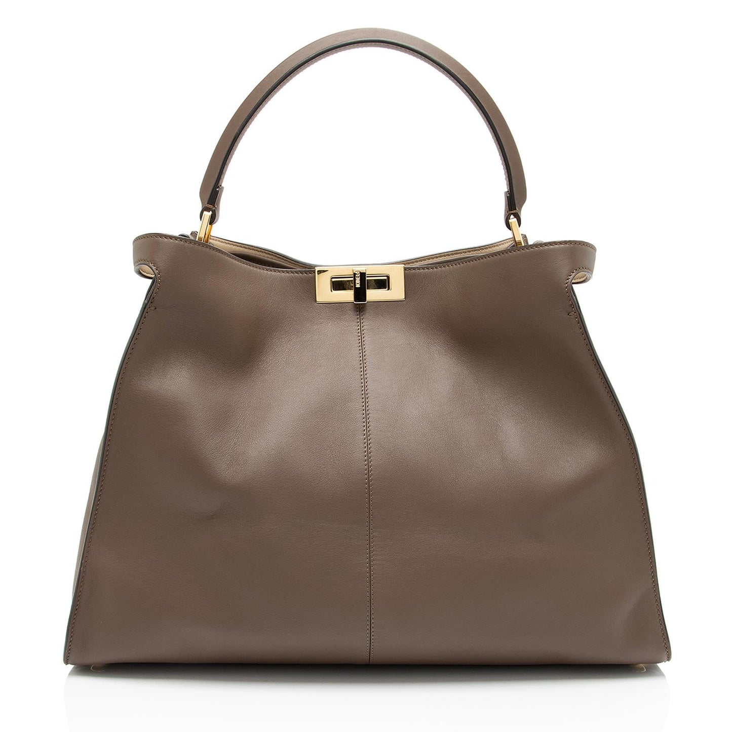 Fendi Nappa Peekaboo Lite Satchel Shf Wvznxl Leather Large Satchel Bag
