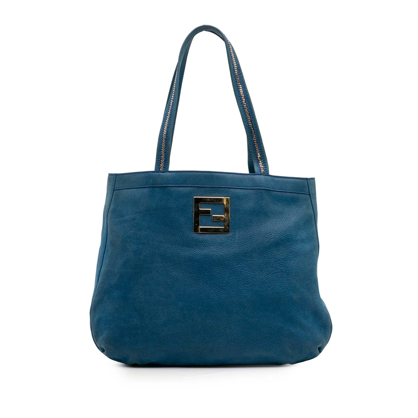 Fendi Nubuck Ff Chains Tote Tote Bag