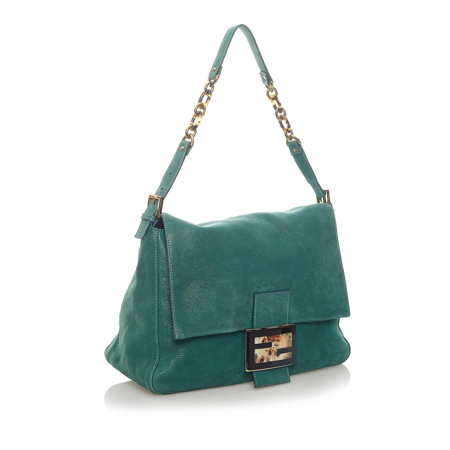 Fendi Nubuck Mamma Forever Shoulder Bag Shg