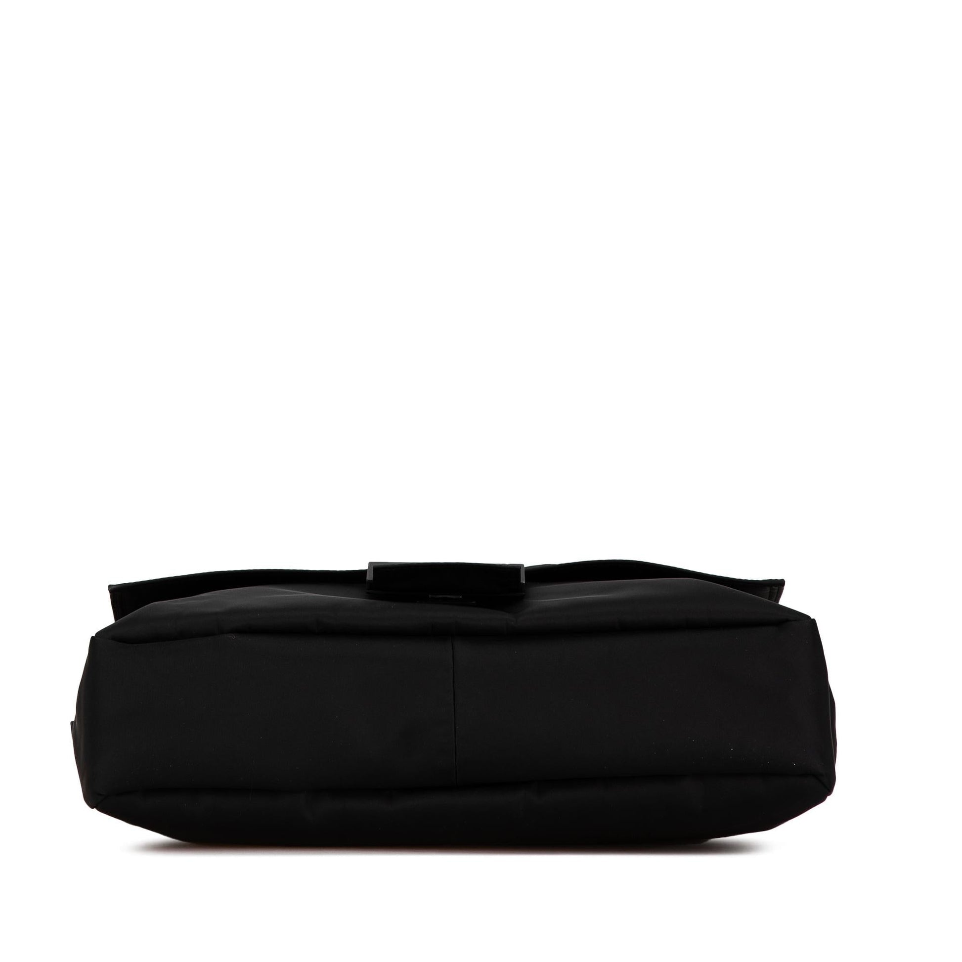 Fendi Baguette Messenger Bag Nylon Shoulder Bag Baguette Messenger Bag