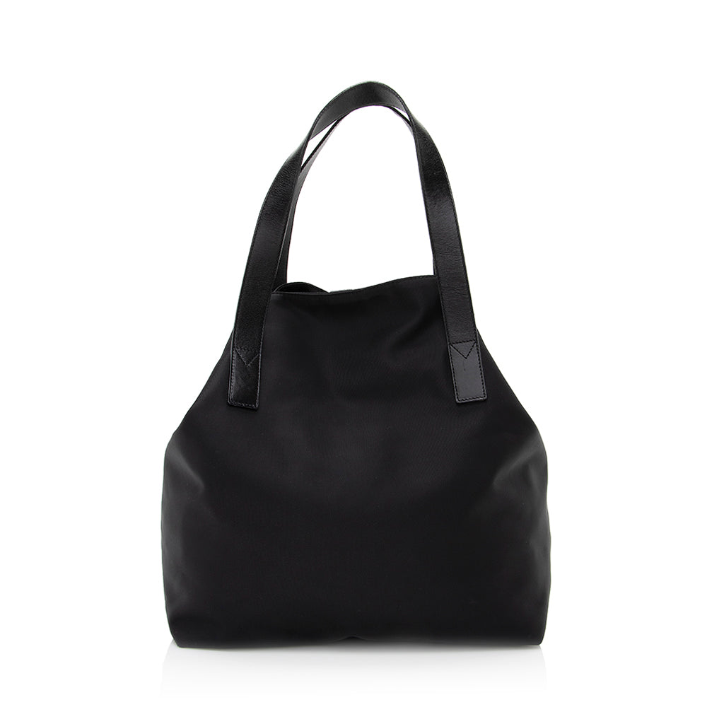 Fendi Tote Shf Nylon Small Logo Tote Bag