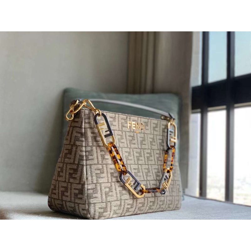 Fendi Lock Hand Bag Travel Bag Hand Bag Bgmp1620