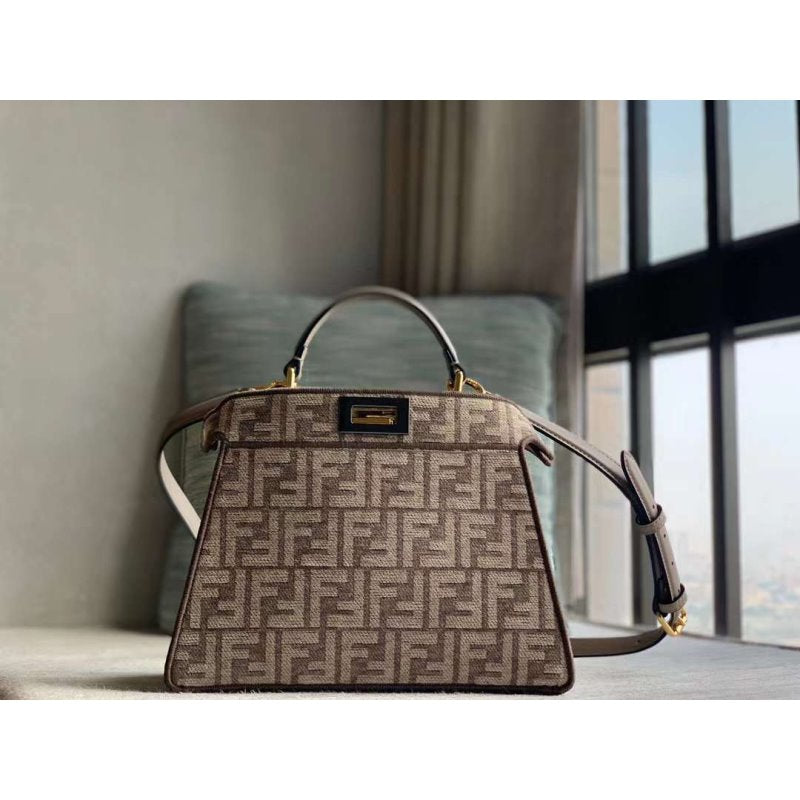 Fendi Peekaboo Hand Bag Travel Bag Hand Bag Bgmp1621