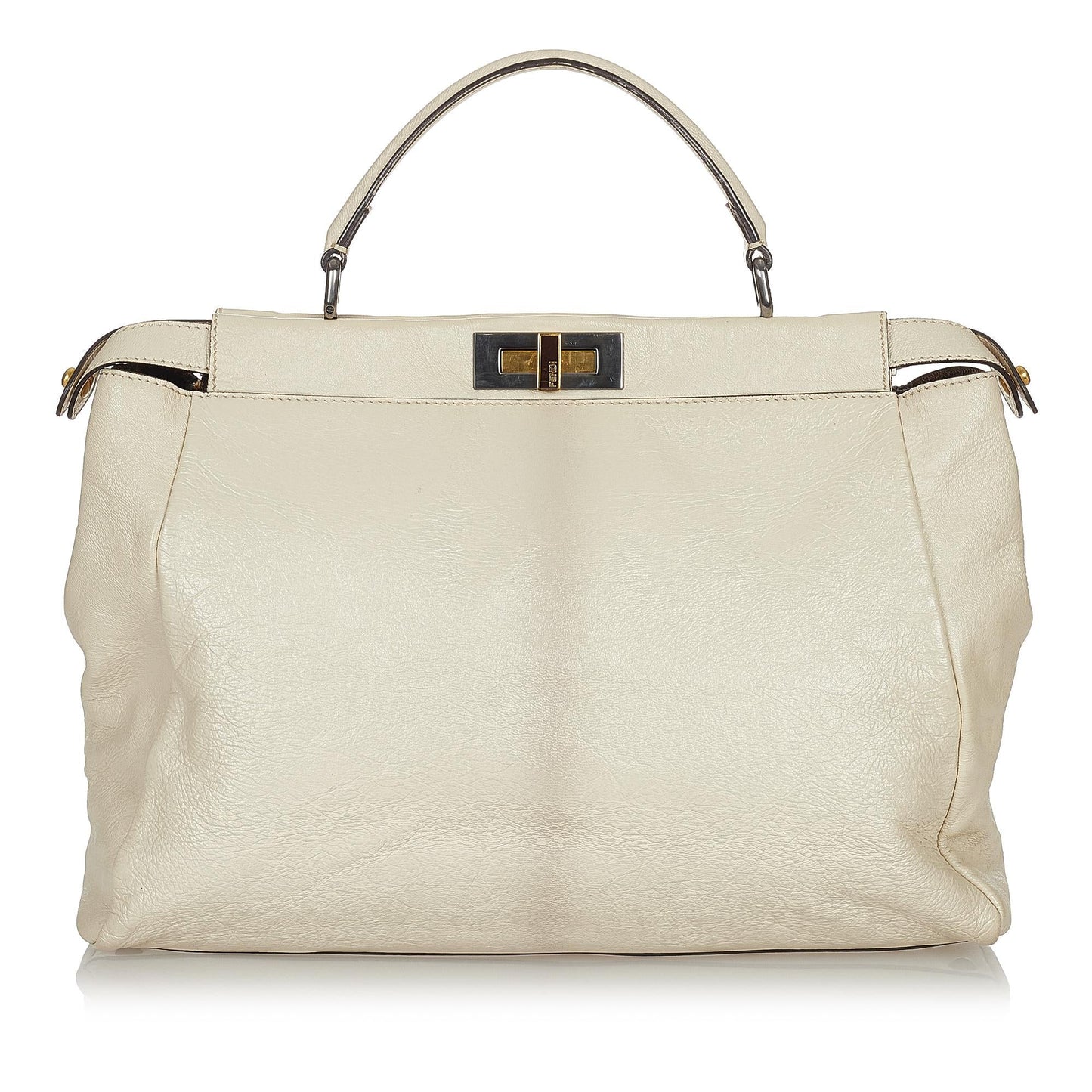 Fendi Peekaboo Satchel Shg Leather Satchel Bag Satchel Shg 26730
