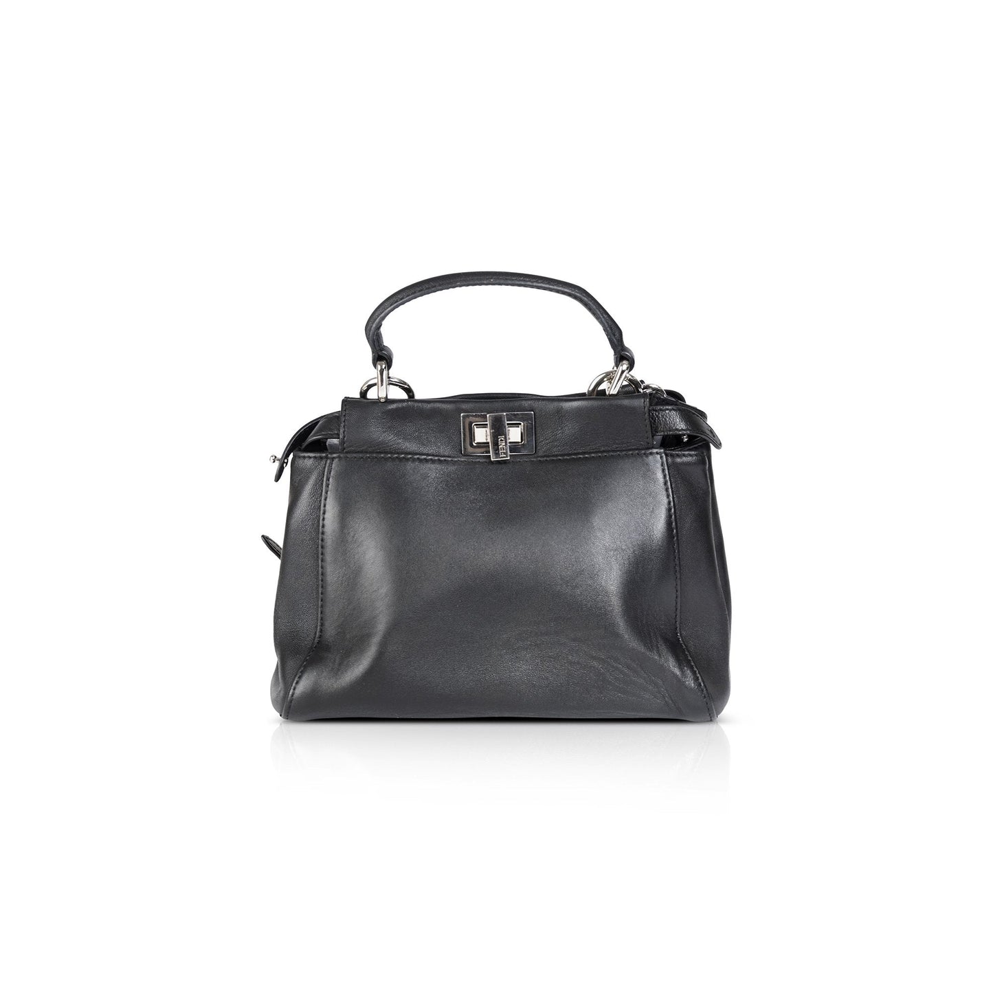 Fendi Peekaboo Monster Eyes Satchel Bag Mini Travel Bag