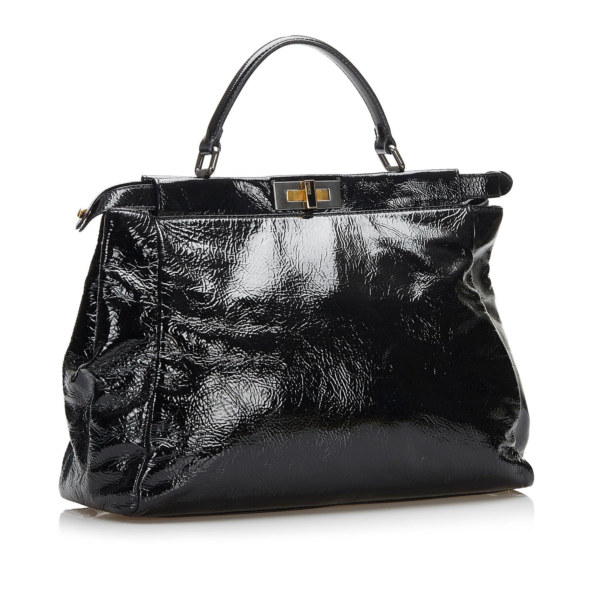 Fendi Peekaboo Satchel Shg Satchel Bag