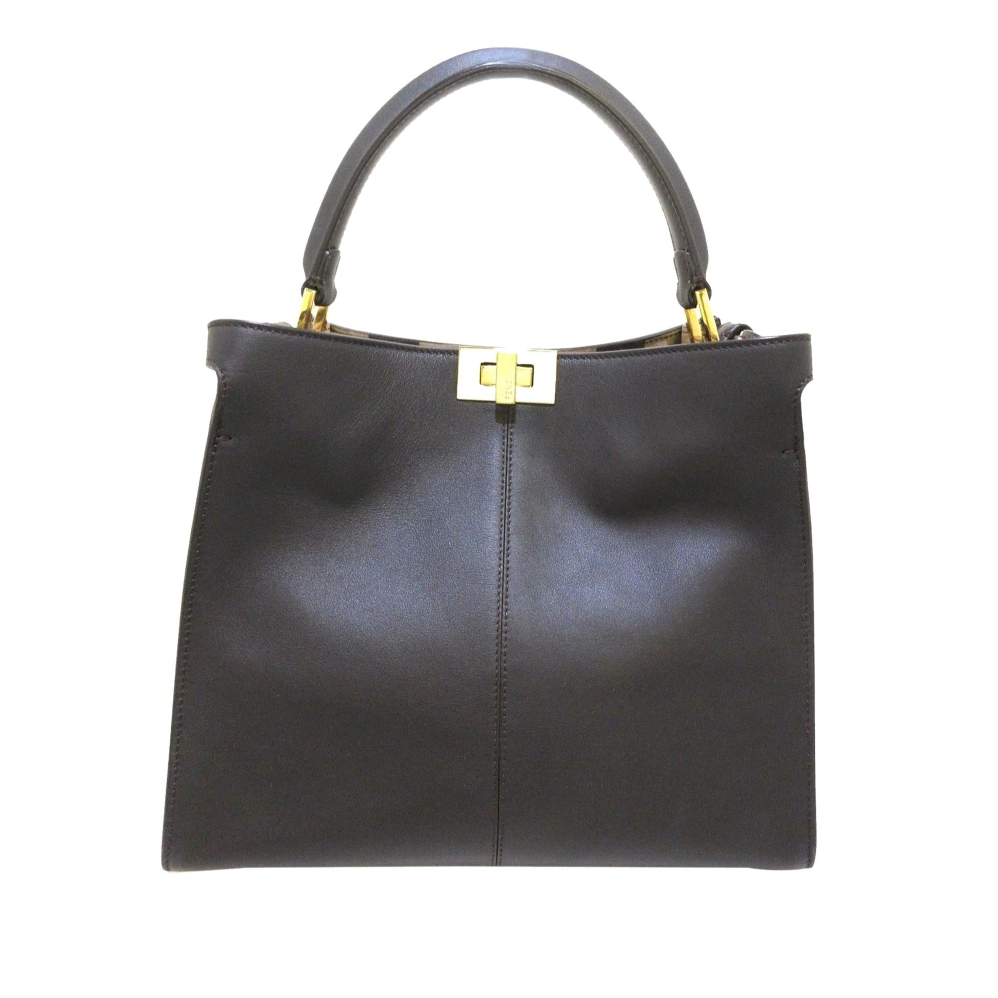Fendi Peekaboo Lite Shg I0K4Jj Satchel Bag Medium