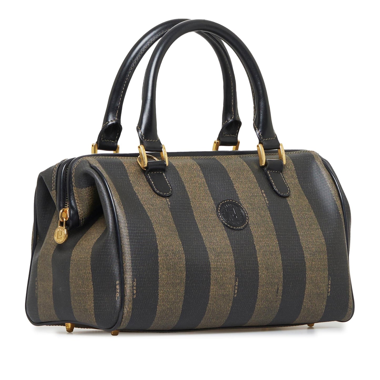 Fendi Pequin Boston Bag Shg Johchg Satchel Bag