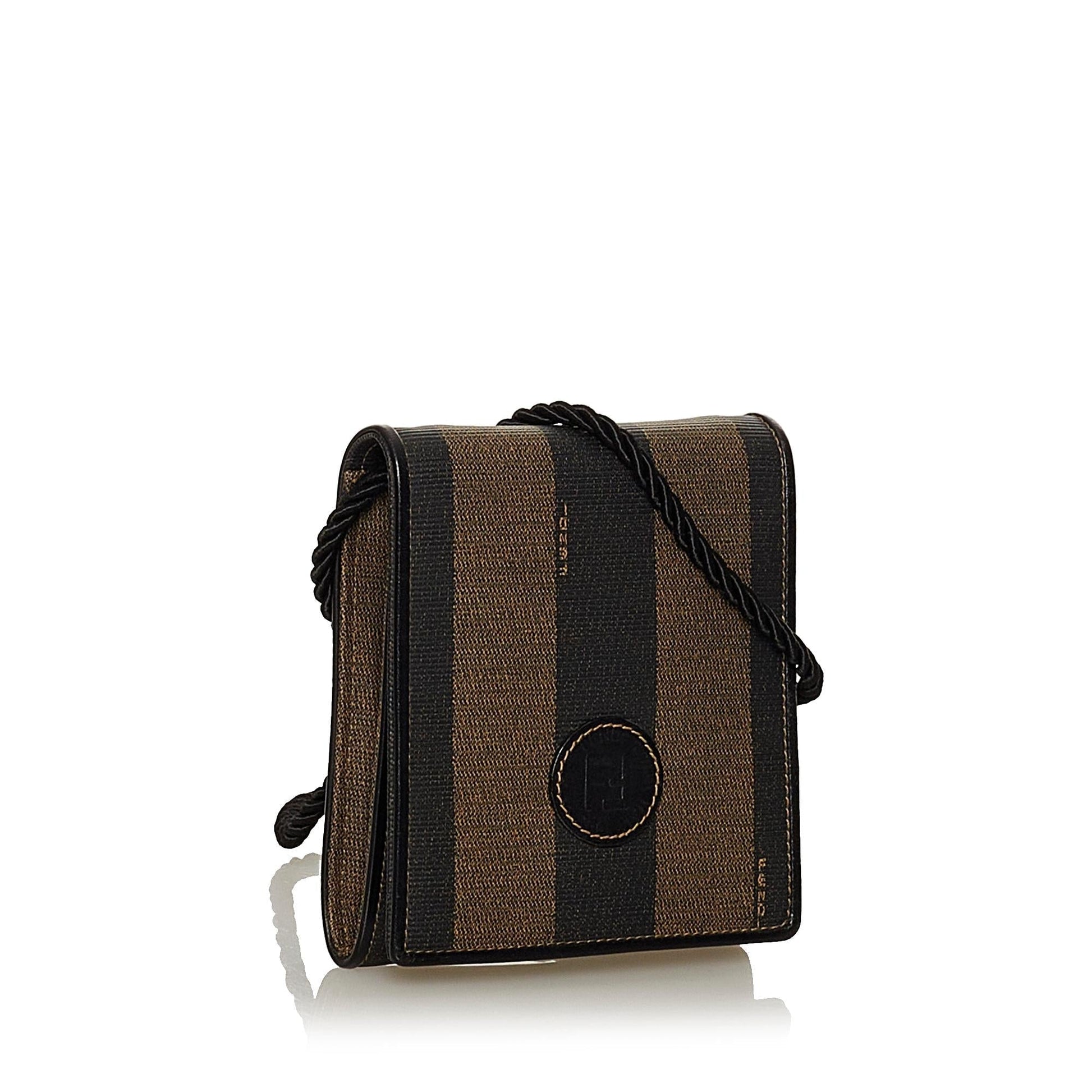 Fendi Pequin Crossbody Bag Shg Bag Shg 28532
