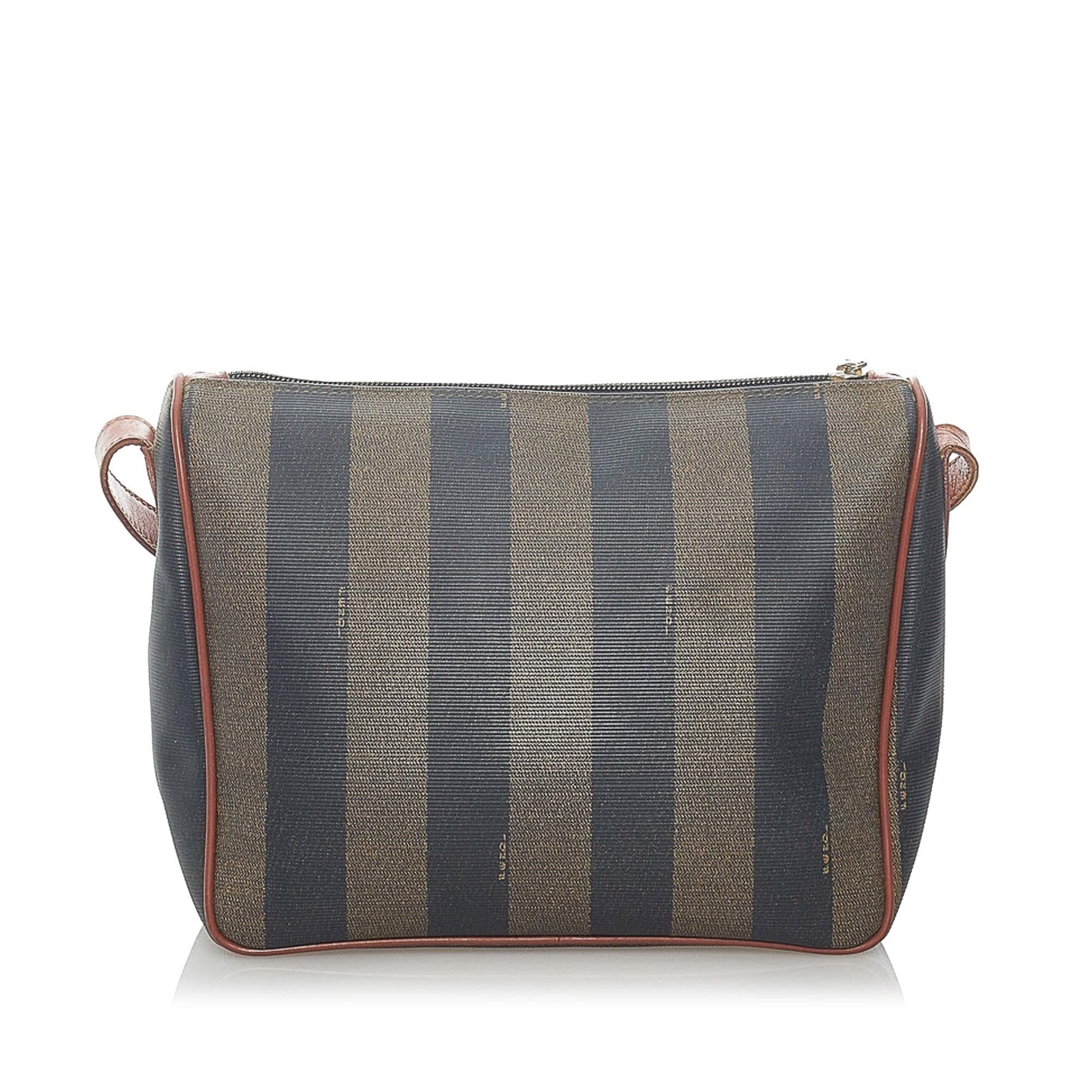 Fendi Pequin Crossbody Bag Shg