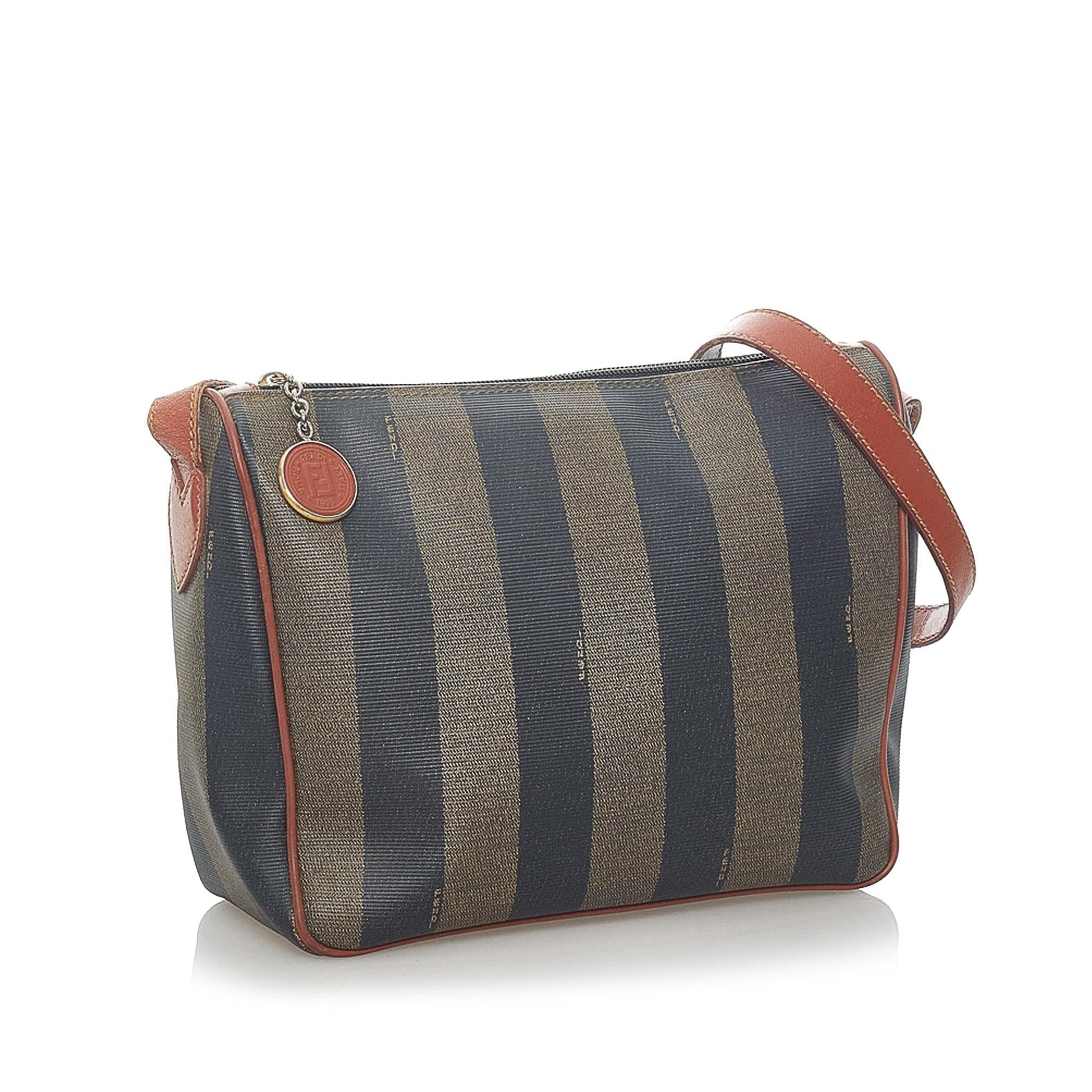 Fendi Pequin Crossbody Bag Shg