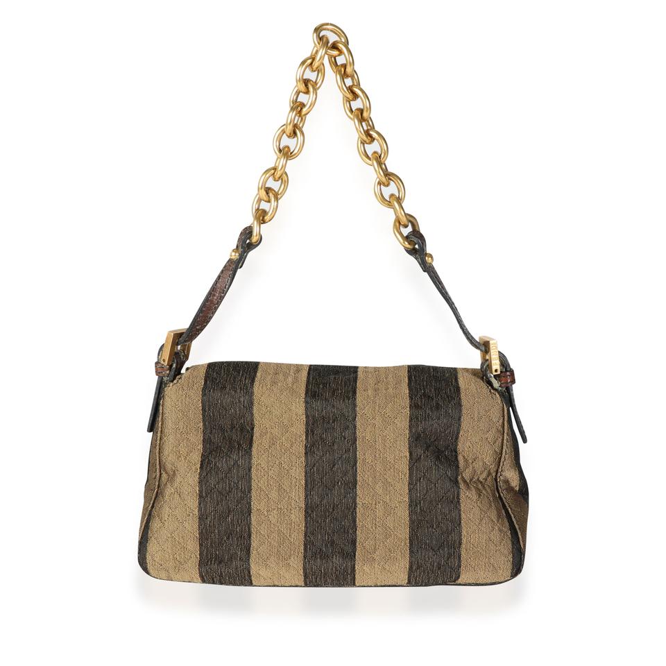 Fendi Pequin Mama Baguette Bag Quilted Mini Shoulder Bag