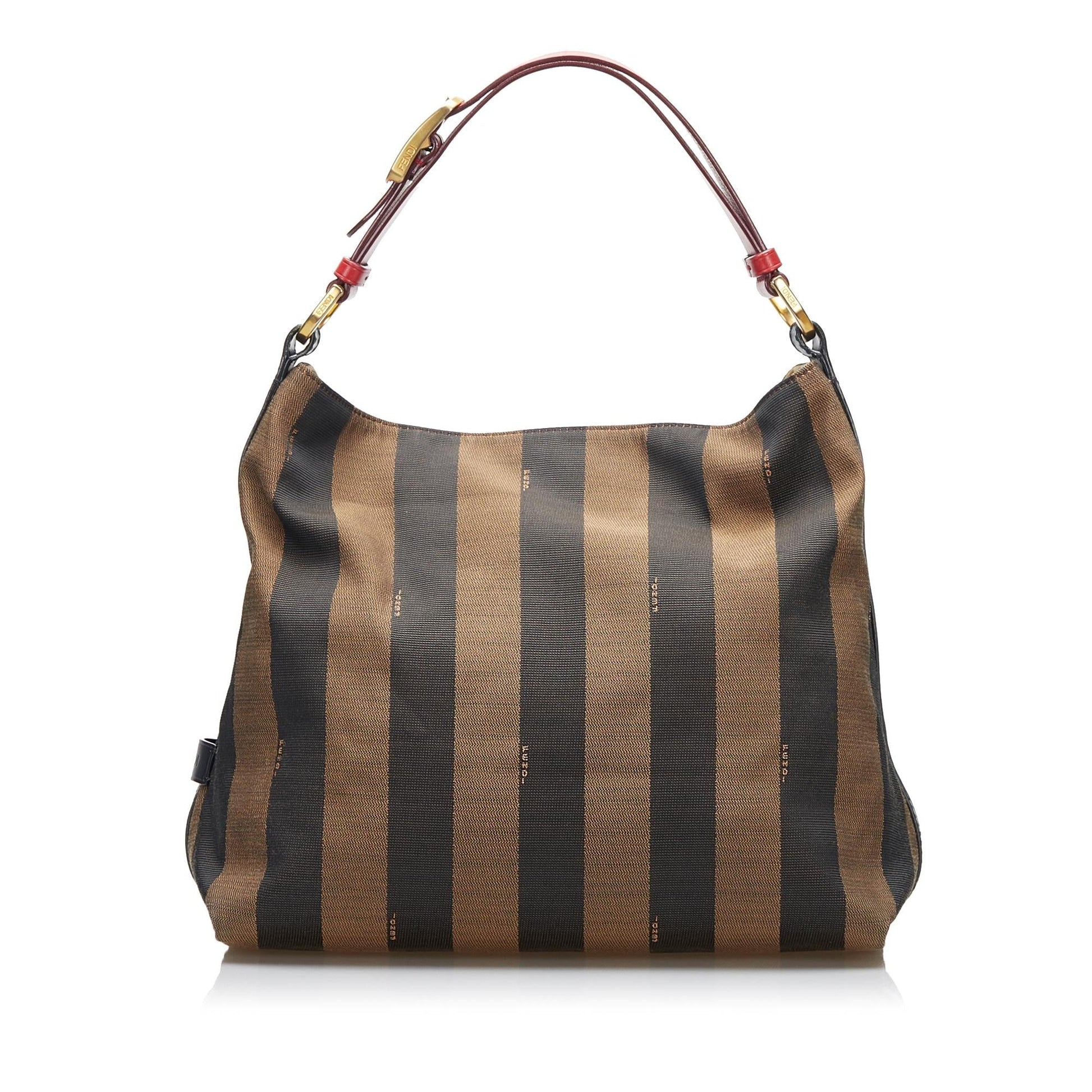 Fendi Pequin Shoulder Bag Shg Wat9Ws