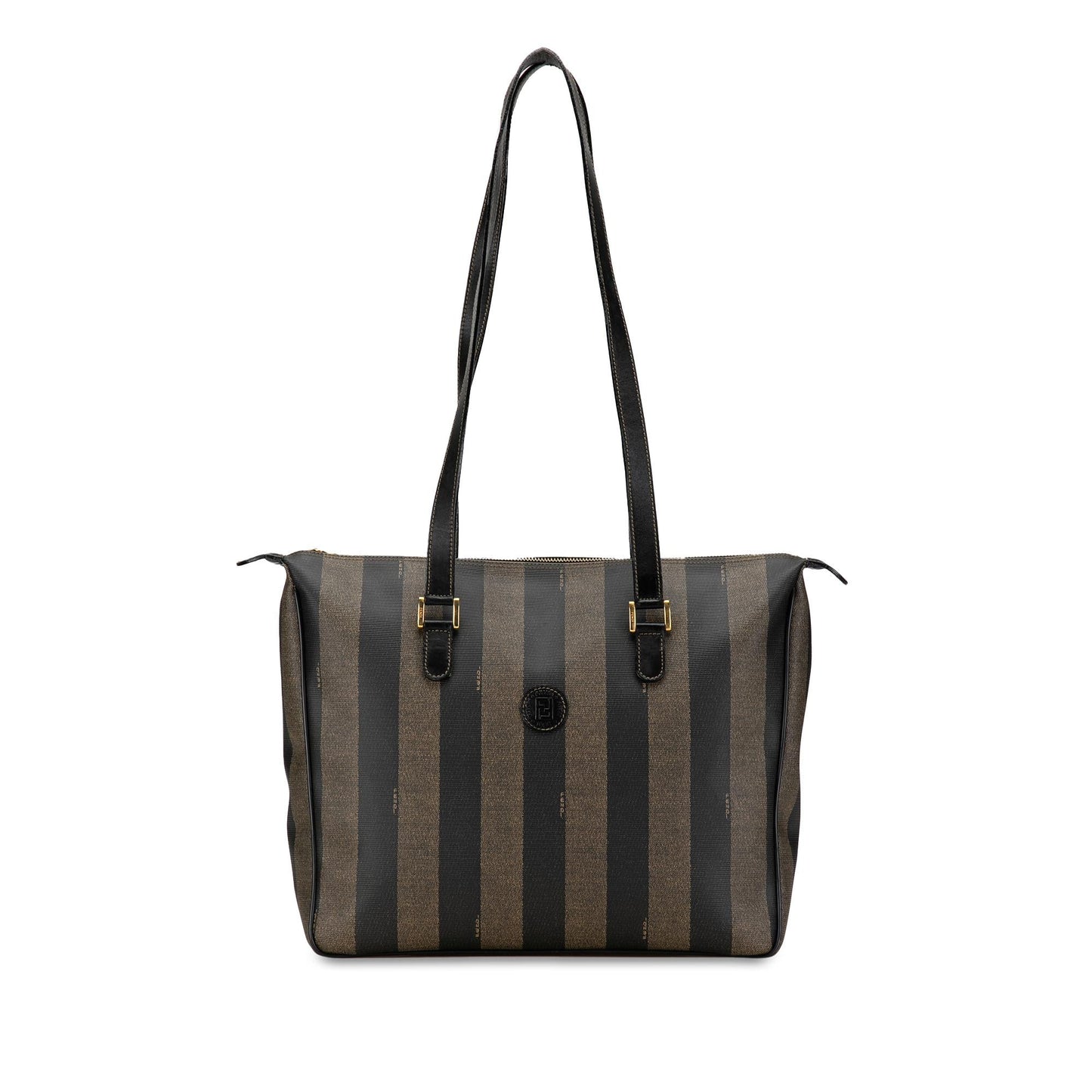 Fendi Pequin Tote Shg Fyvgun Tote Bag