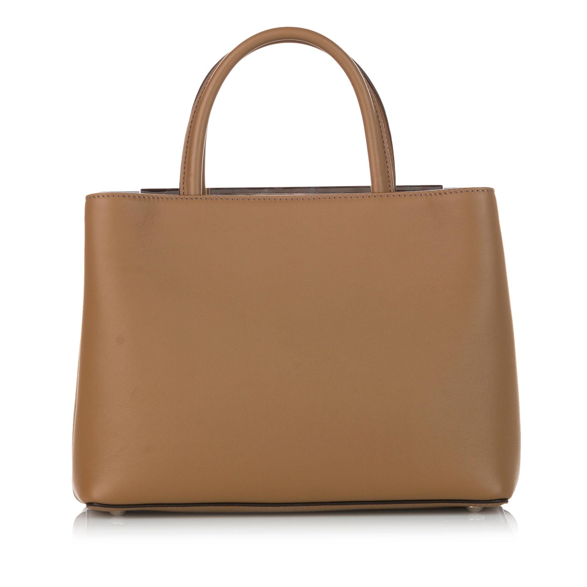 Fendi Petit 2Jours Satchel Shg Leather Satchel Bag Satchel Shg 26674