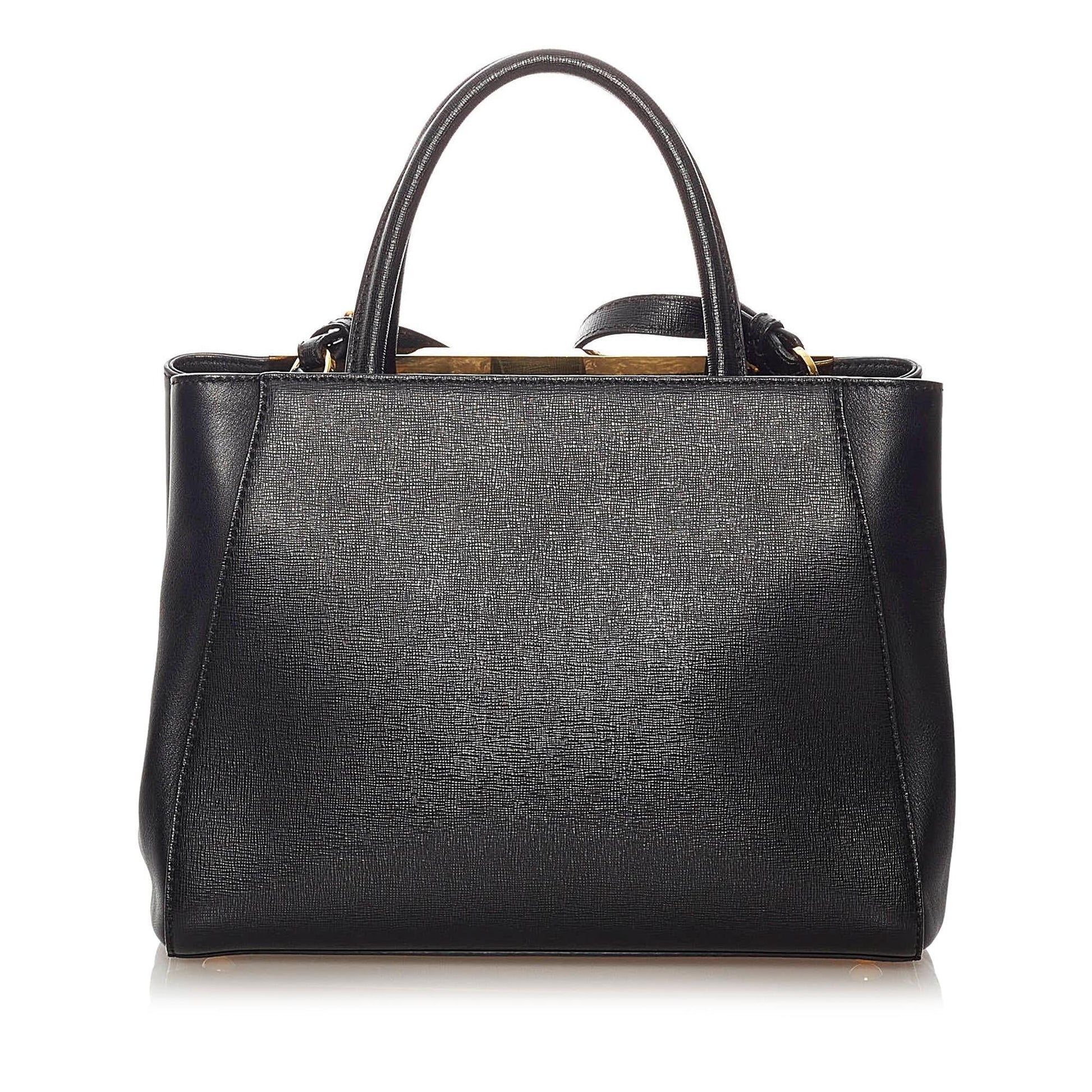 Fendi Petit 2Jours Satchel Shg Leather Satchel Bag Satchel Shg 27993