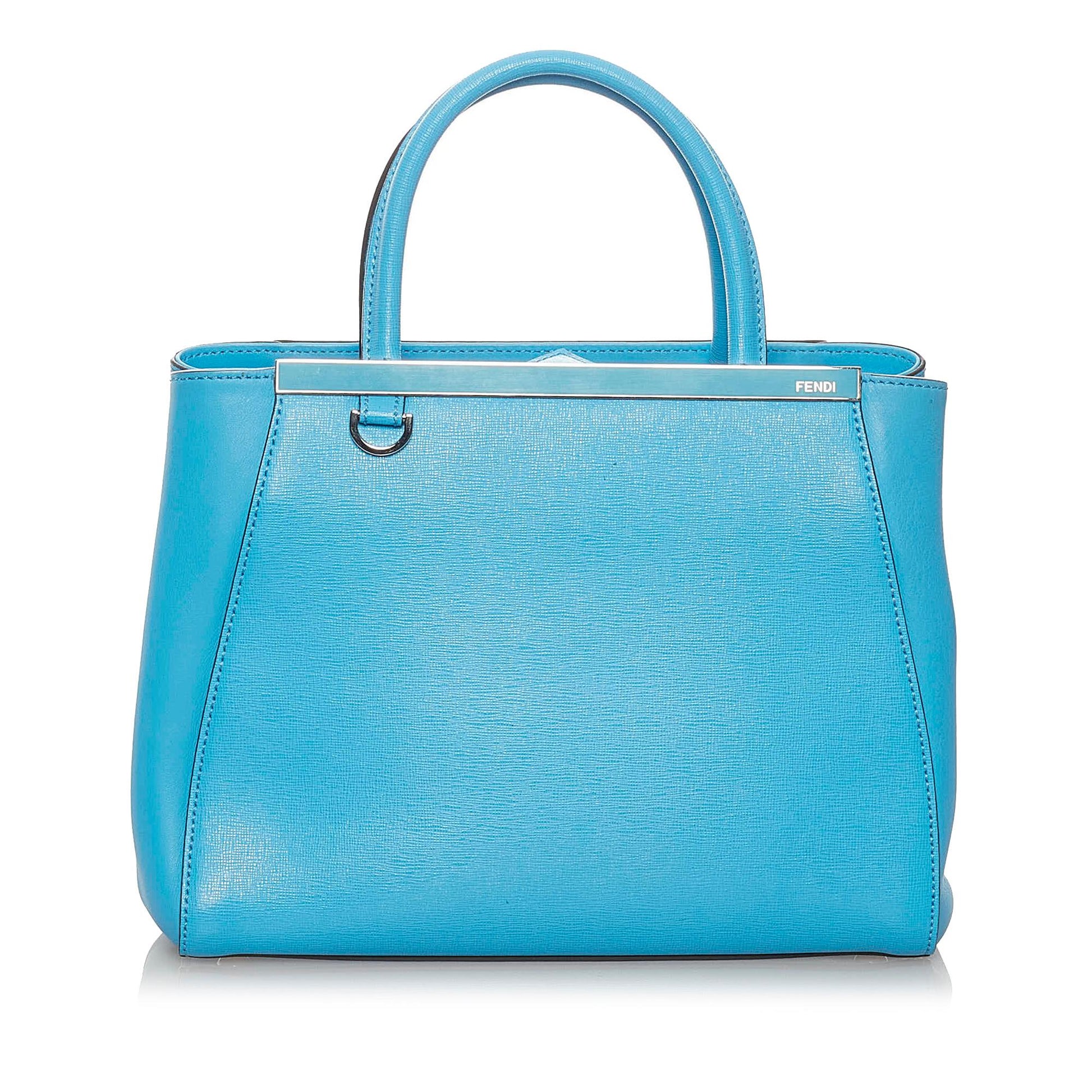 Fendi Petit 2Jours Satchel Shg Leather Satchel Bag
