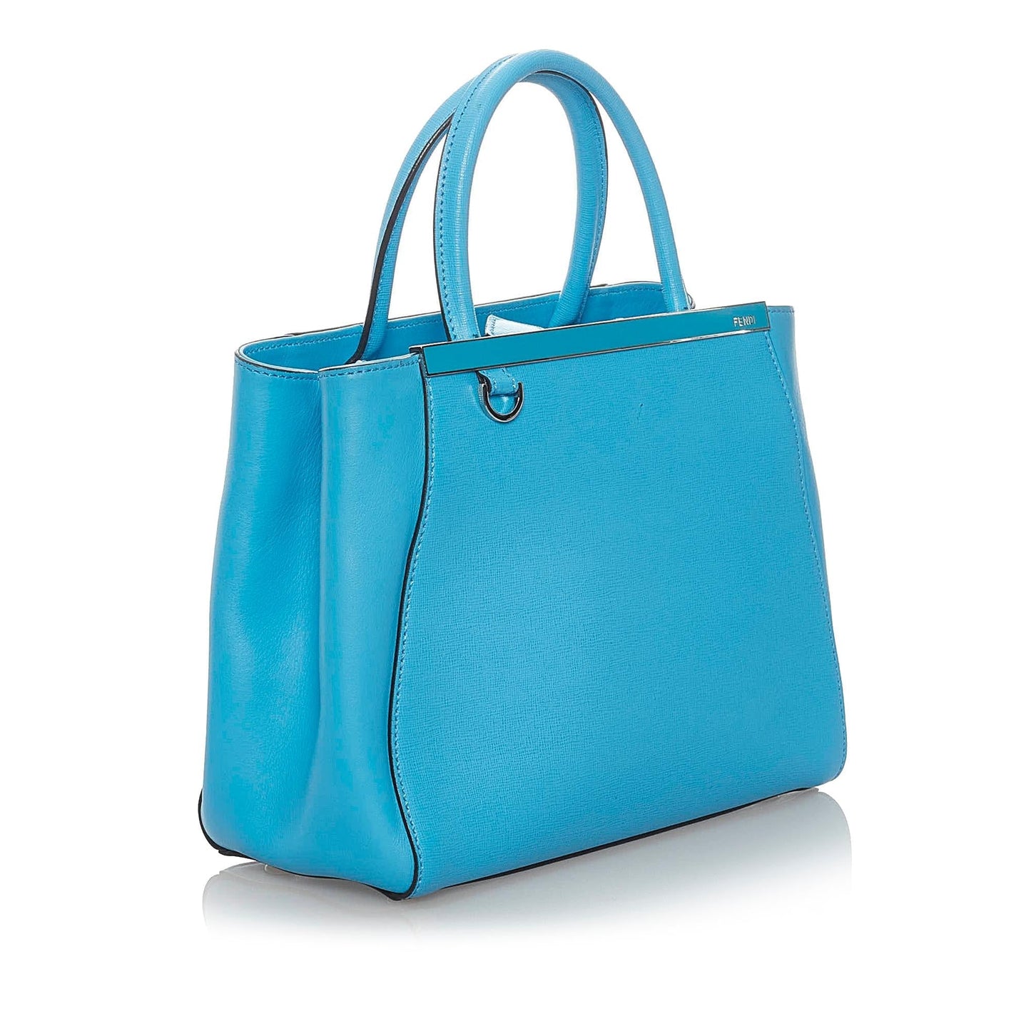 Fendi Petit 2Jours Satchel Shg Leather Satchel Bag