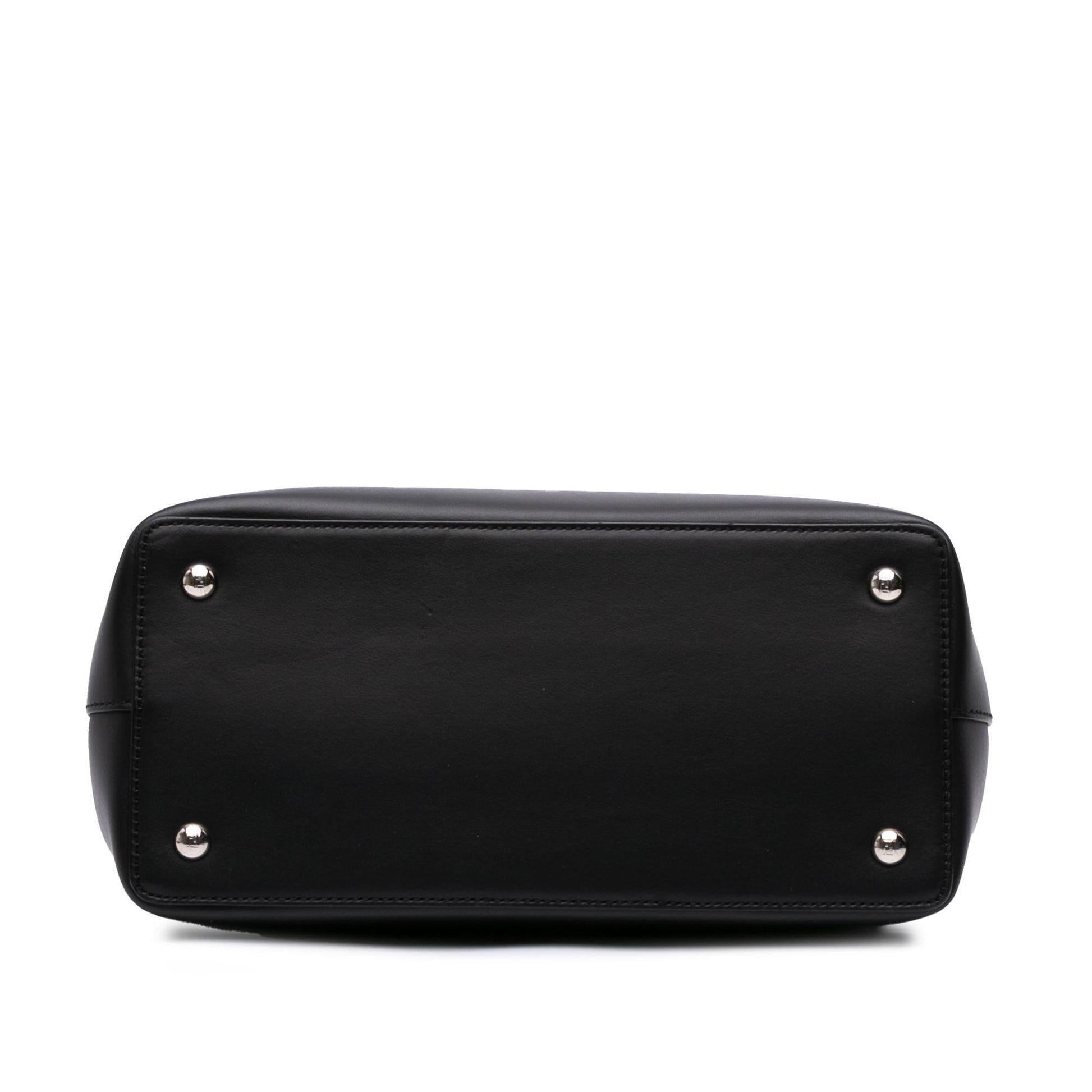 Fendi Petite Studded 2Jours Satchel Leather Satchel Bag