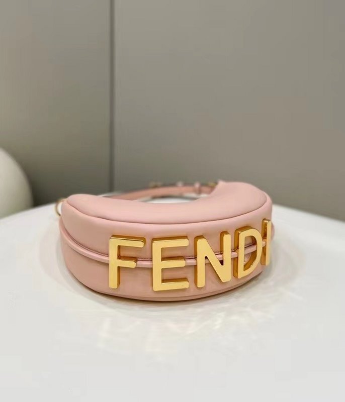 Fendi Armpit Bag Pink Travel Bag