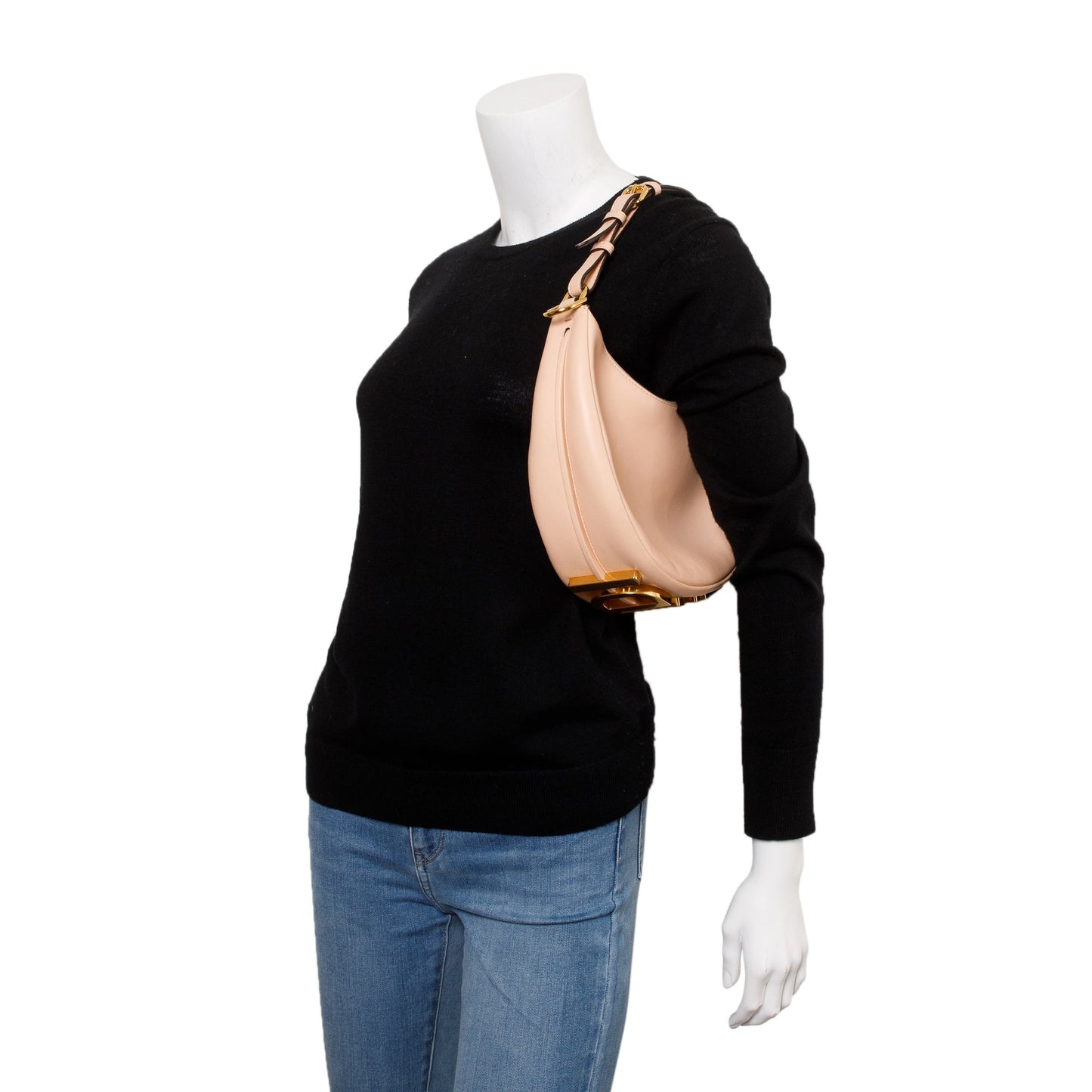 Fendi graphy Bag Leather Pink Travel Bag