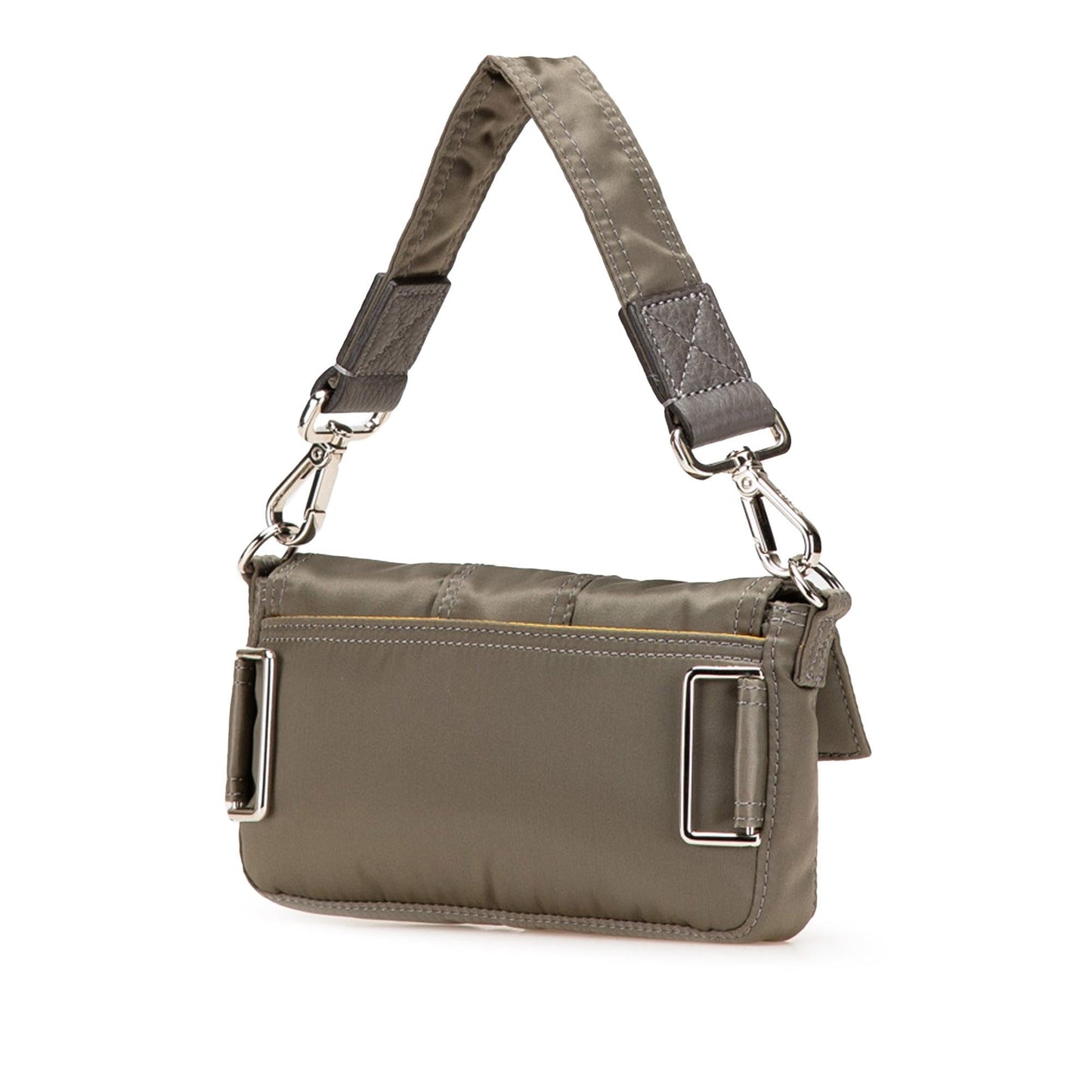 Fendi Porter Yoshida Baguette Satchel Nylon Satchel Bag