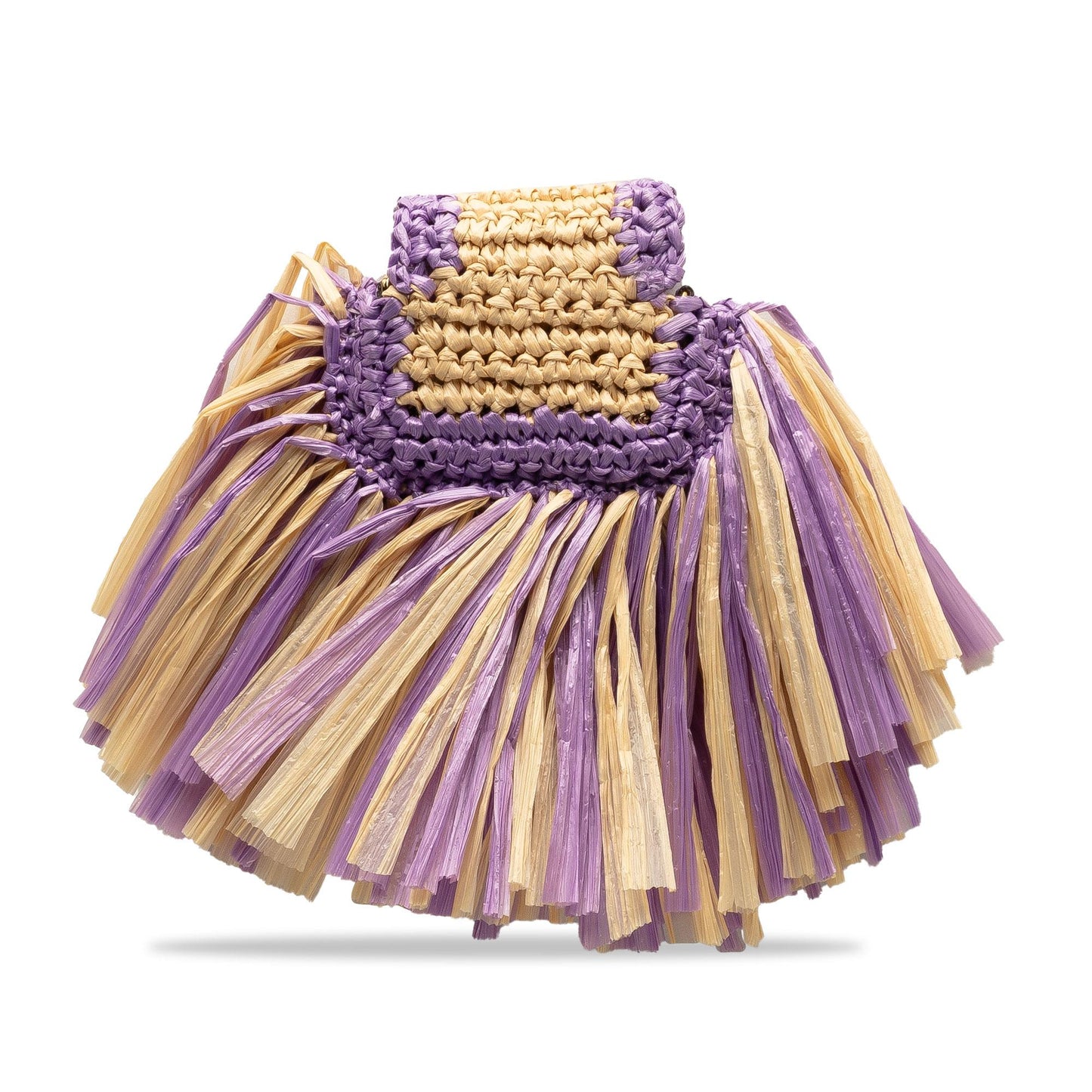 Fendi Intreccio Pico Baguette Shg Djf5H6 Crossbody Bag Raffia Shoulder Bag