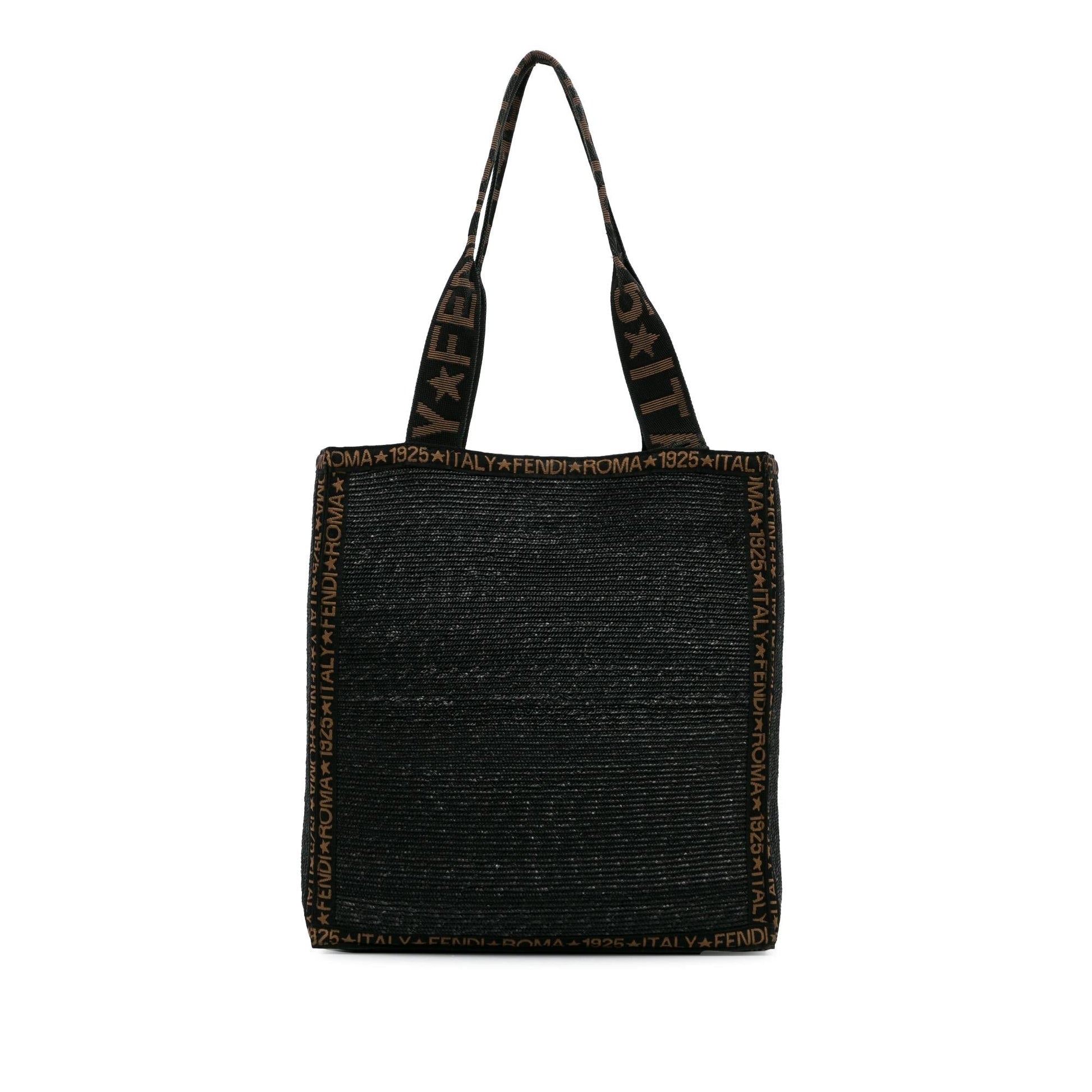 Fendi Tote Shg Jwwm2X Raffia Tote Bag