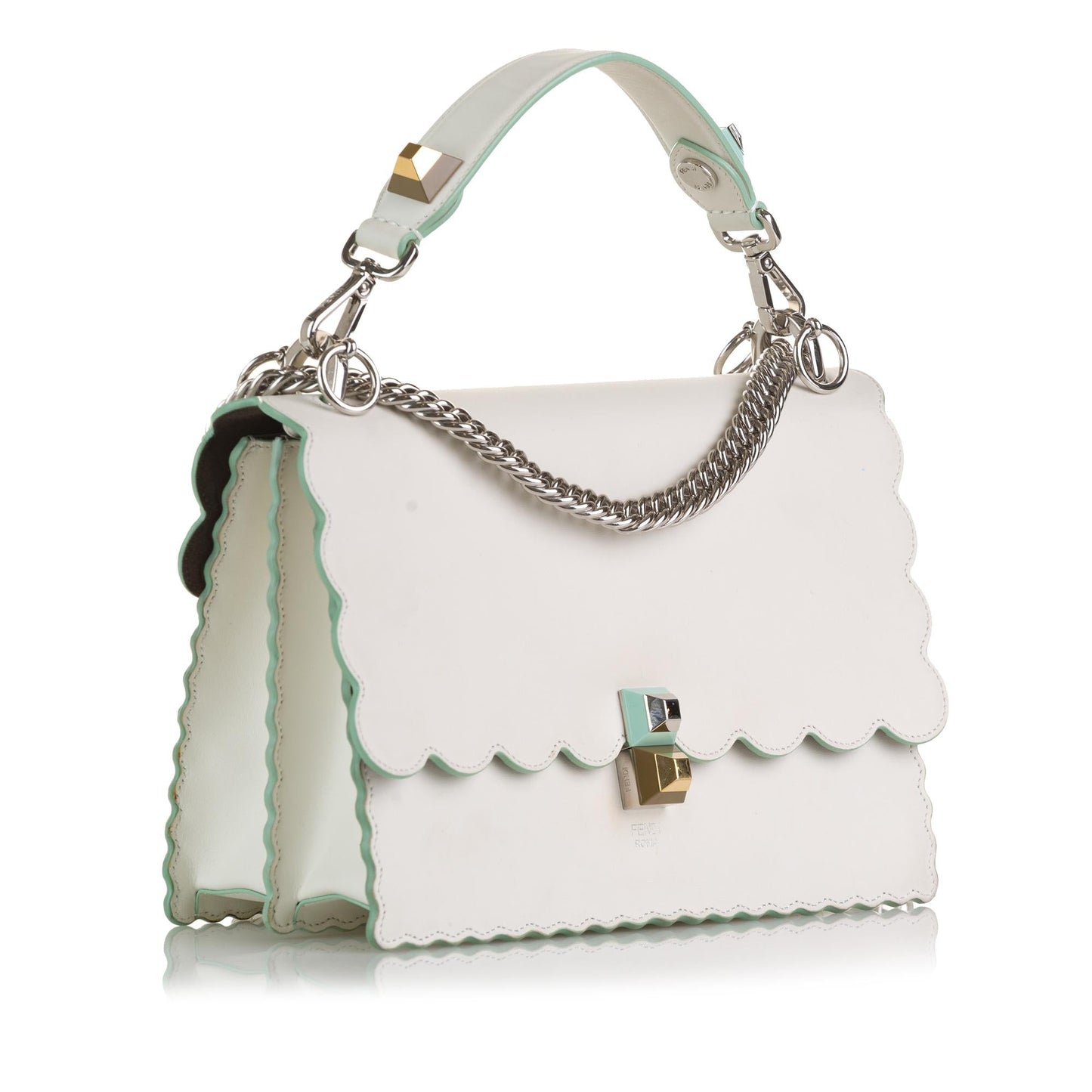 Fendi Scalloped Kan Shg Vqqwmz Satchel Bag