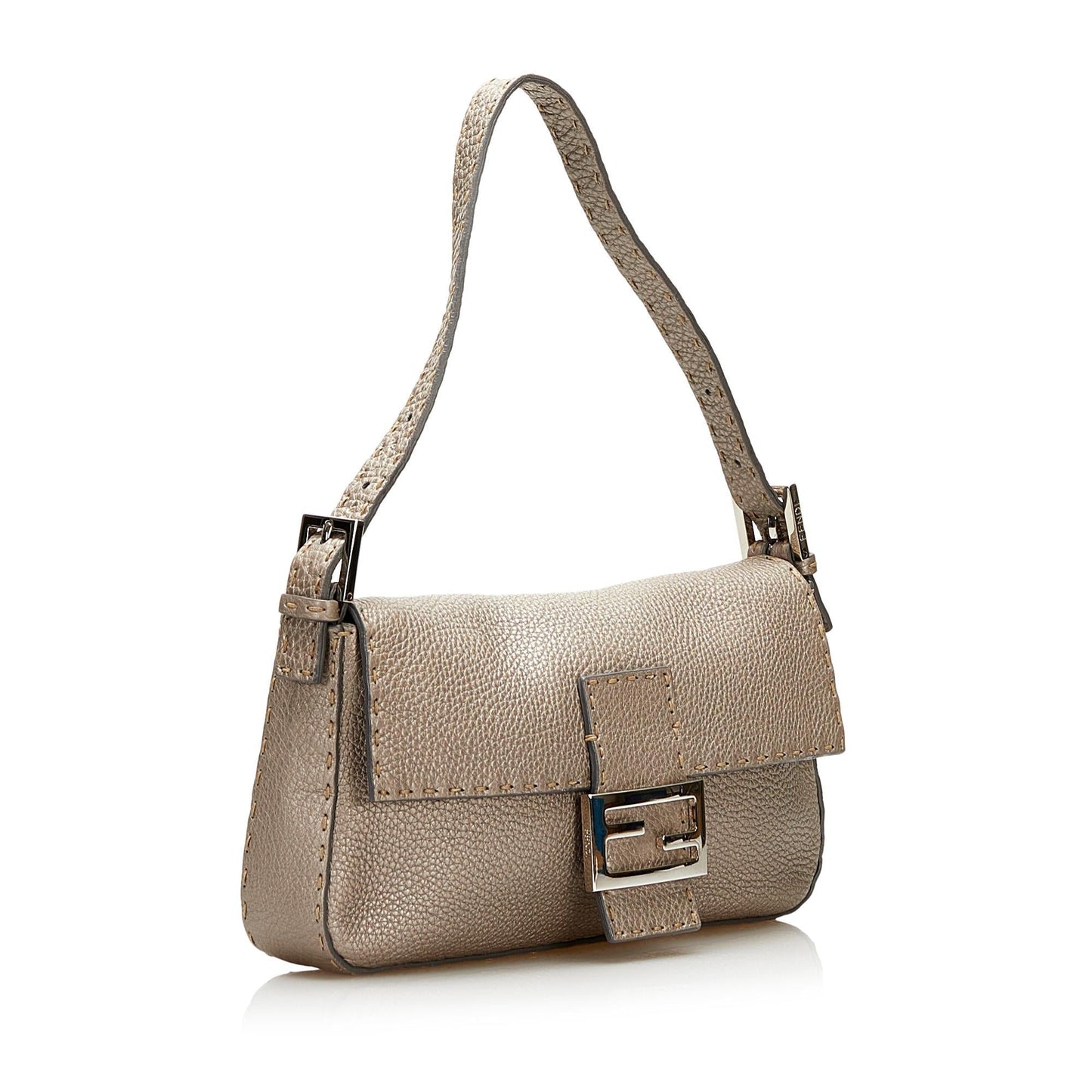 Fendi Selleria Baguette Shg Handbag Shoulder Bag