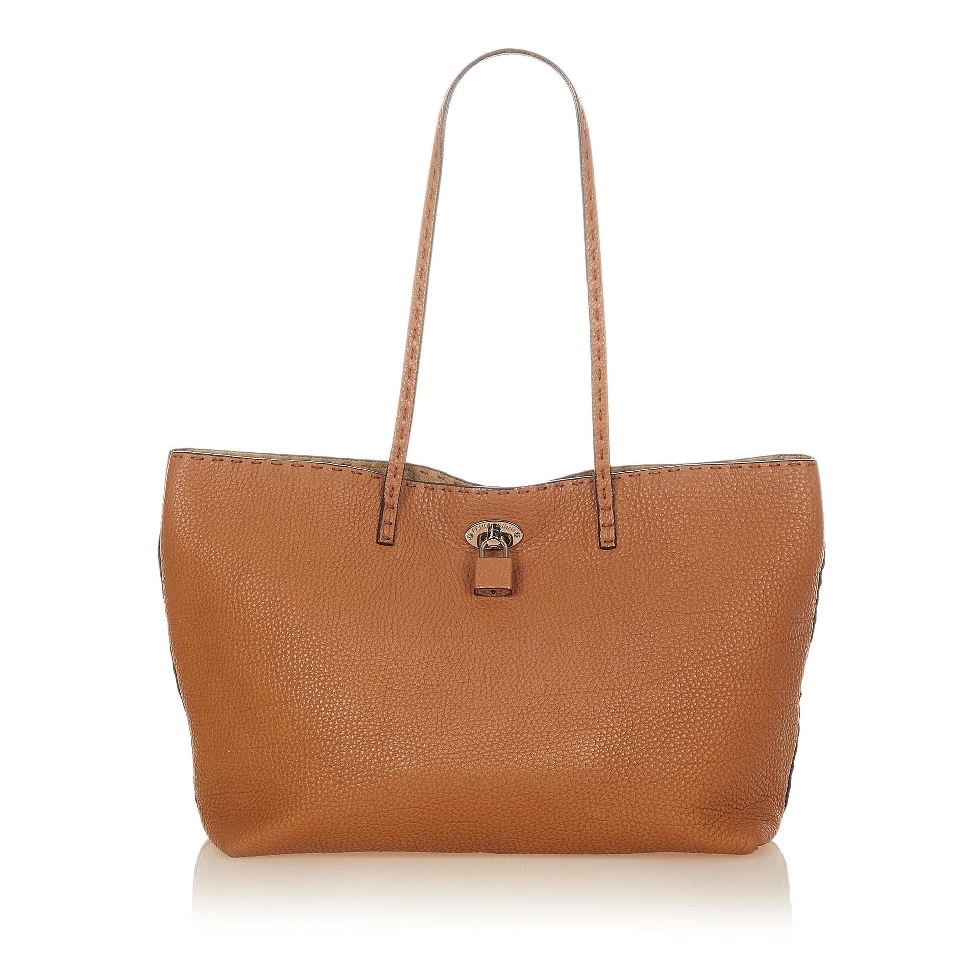 Fendi Selleria Carla Tote Bag Shg Leather Bag Shg 31919