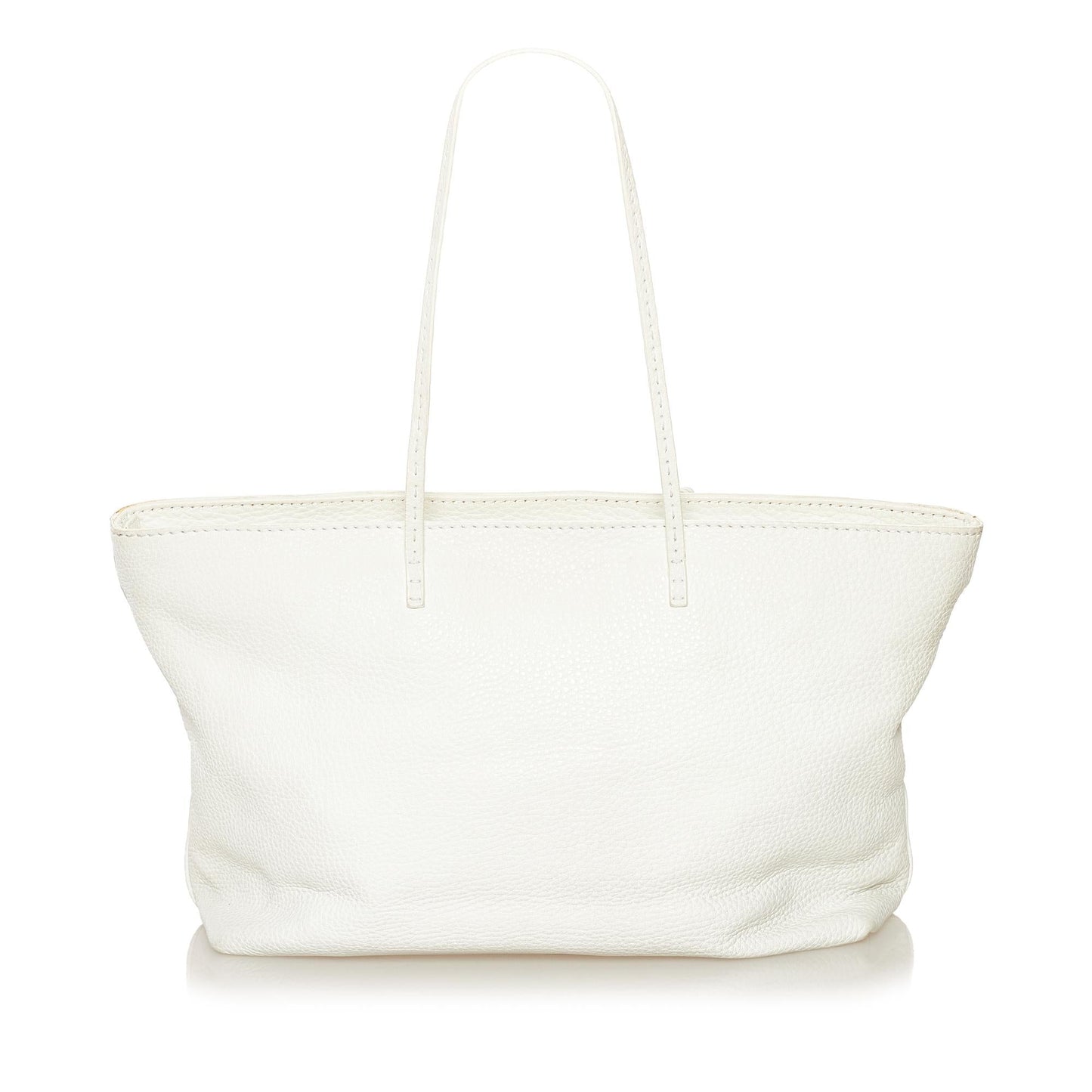 Fendi Selleria Tote Bag Shg Leather Embossed