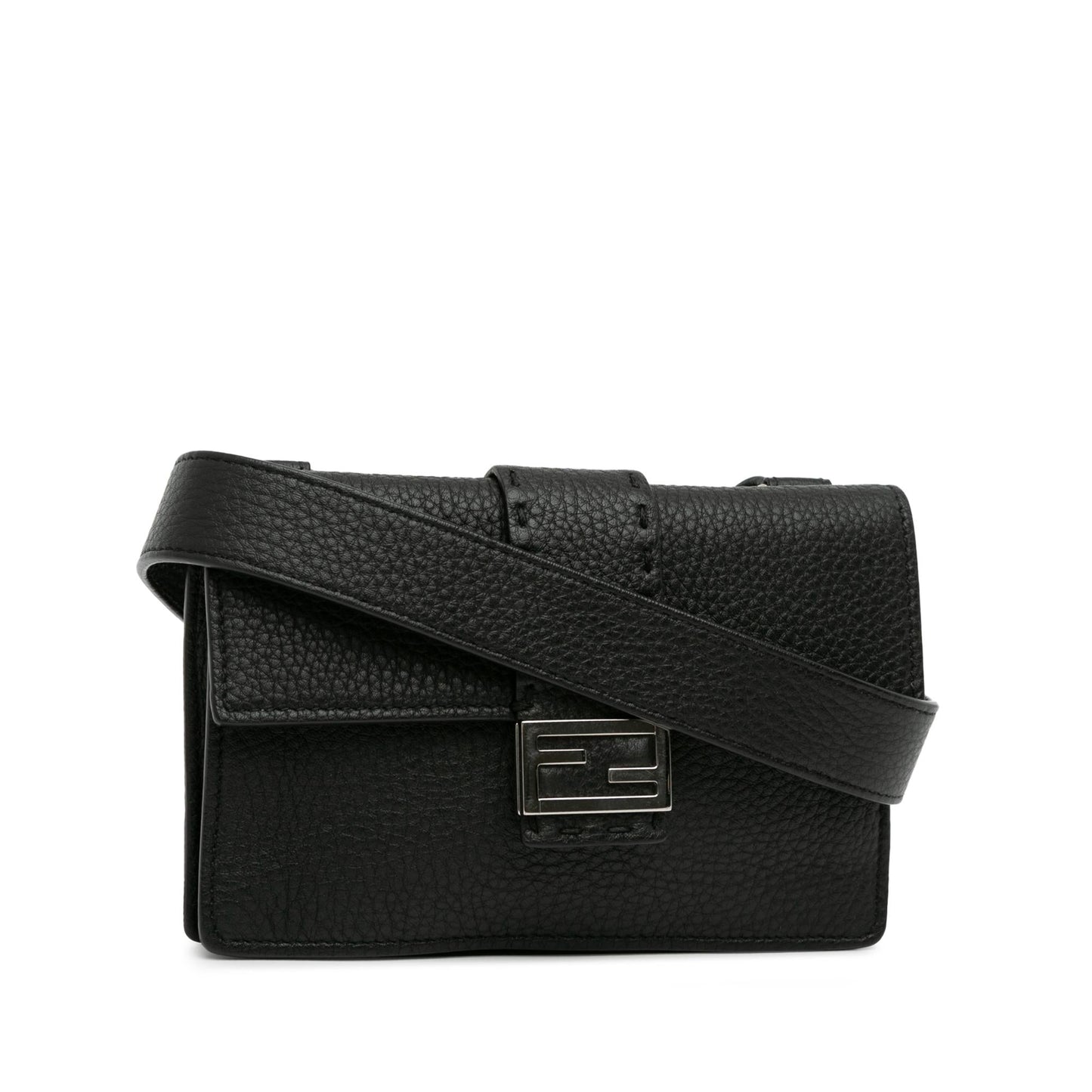 Fendi Selleria Flat Convertible Belt Baguette Shg Gfrcyv Crossbody