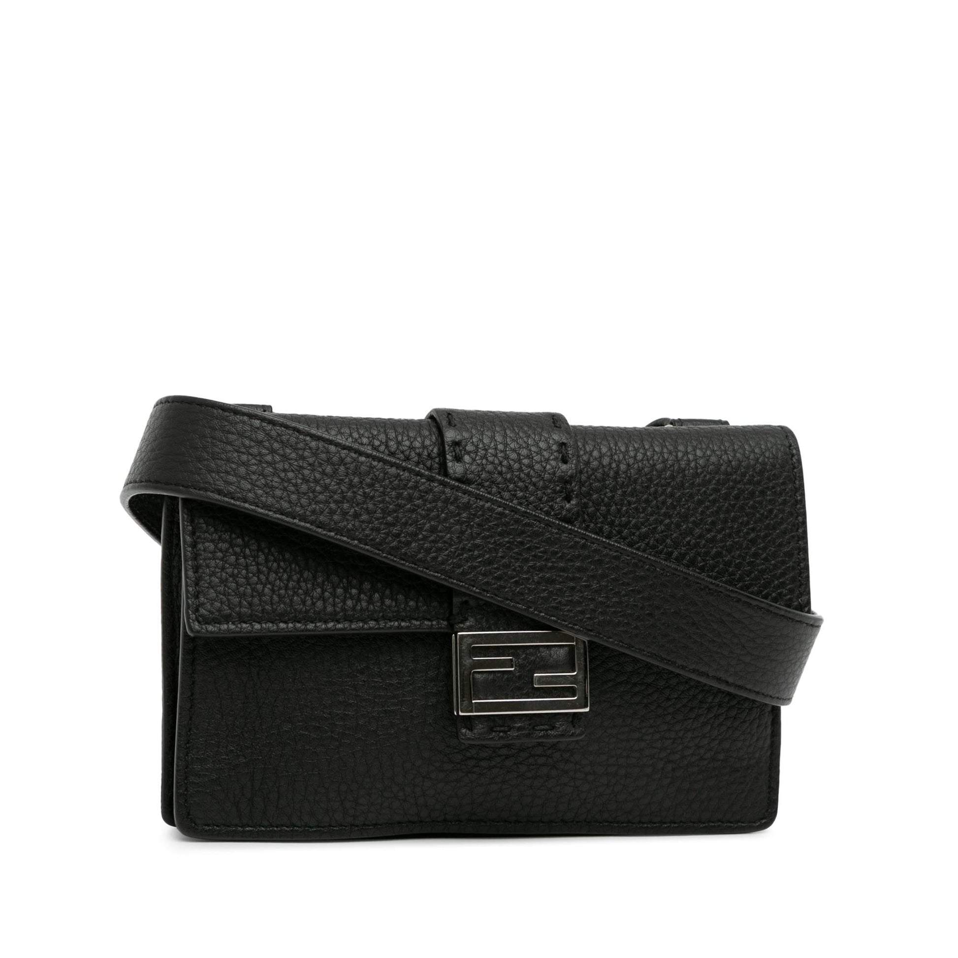 Fendi Selleria Flat Convertible Belt Baguette Shg Gfrcyv Crossbody